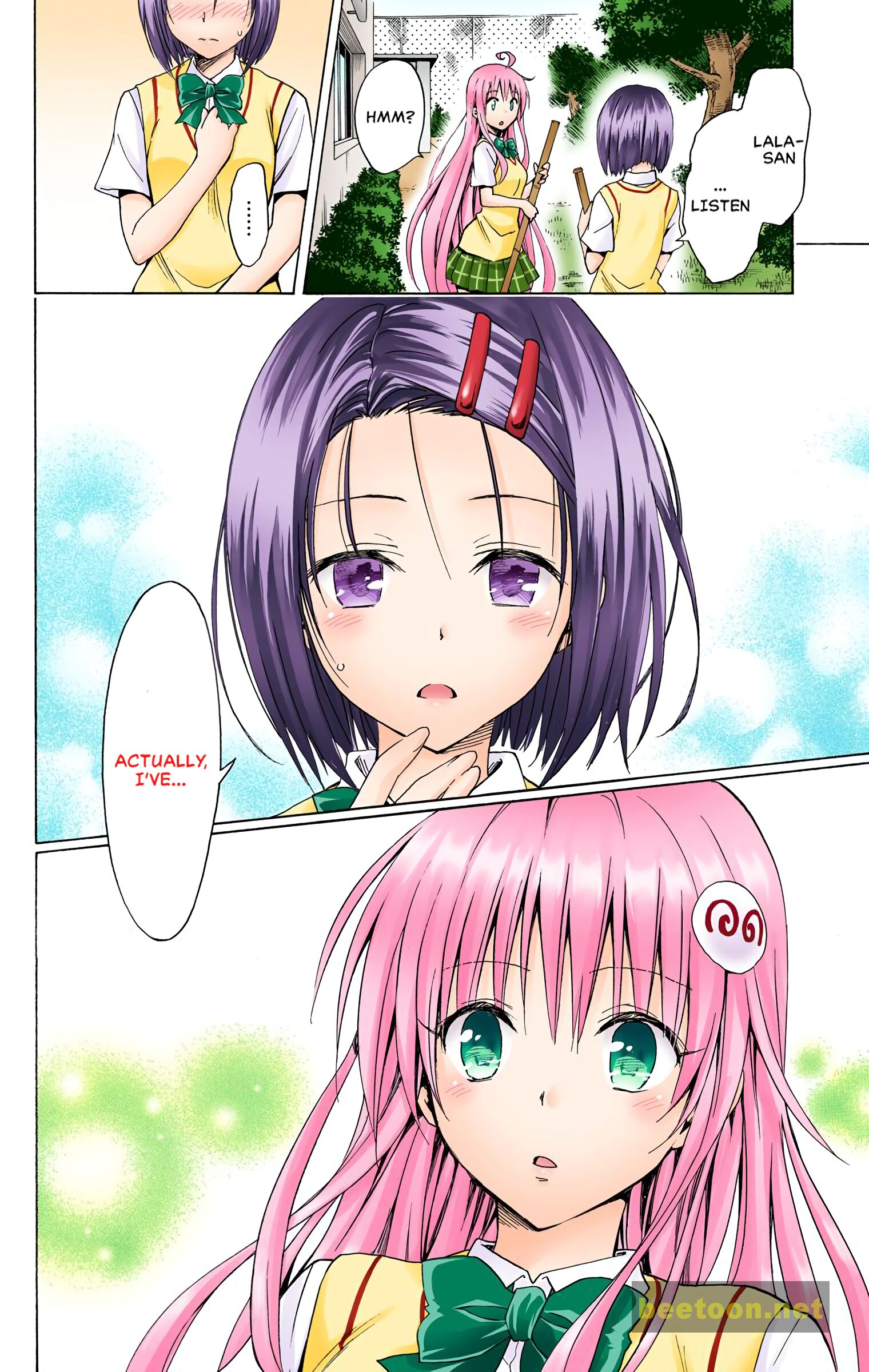 To LOVE-Ru Darkness - Full color Chapter 77 - HolyManga.net