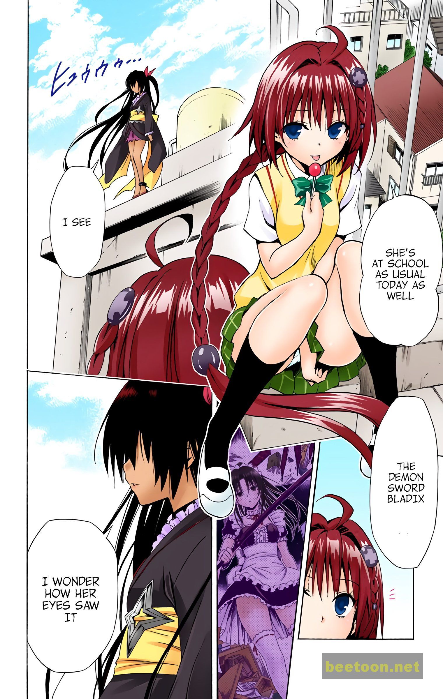 To LOVE-Ru Darkness - Full color Chapter 34 - MyToon.net