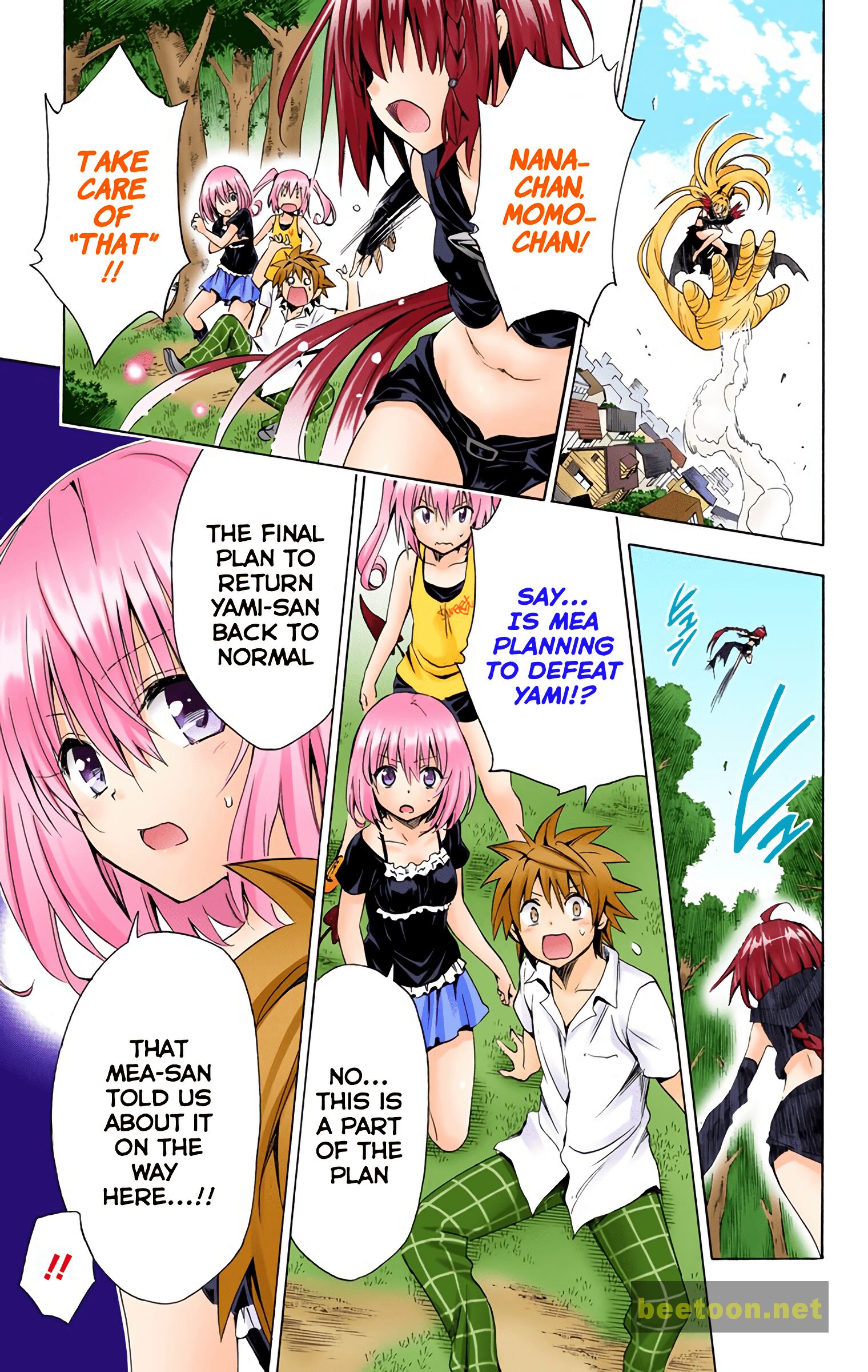 To LOVE-Ru Darkness - Full color Chapter 45 - ManhwaFull.net