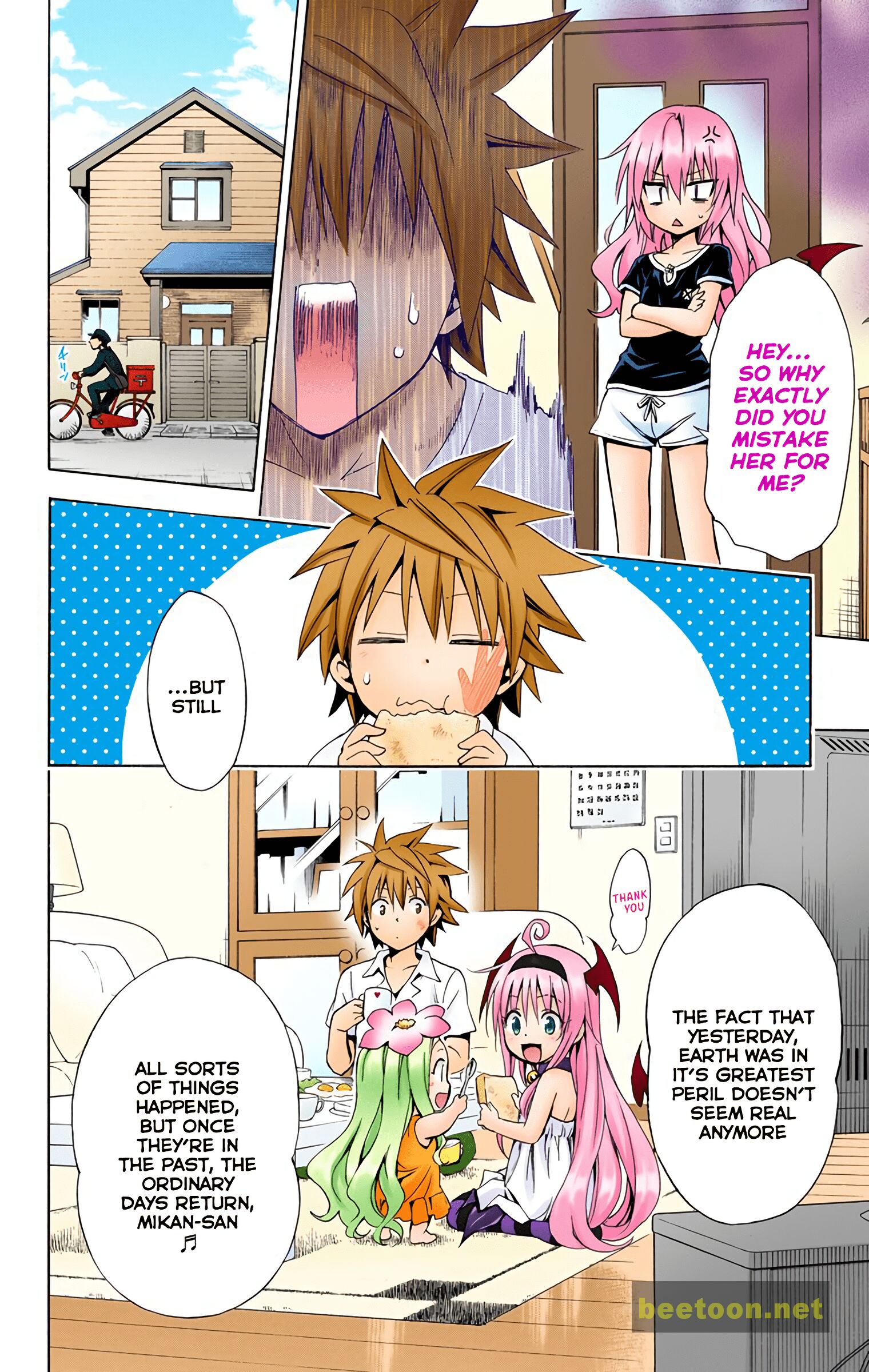 To LOVE-Ru Darkness - Full color Chapter 47 - HolyManga.net