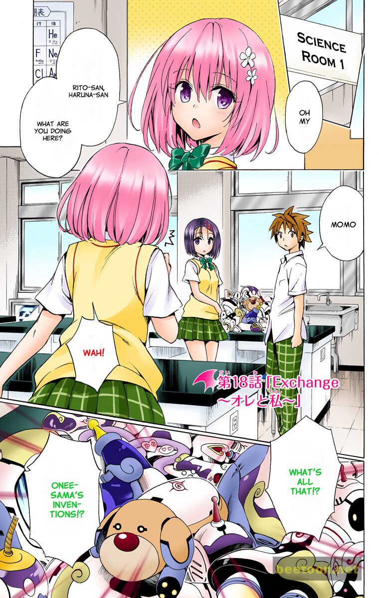 To LOVE-Ru Darkness - Full color Chapter 18 - MyToon.net