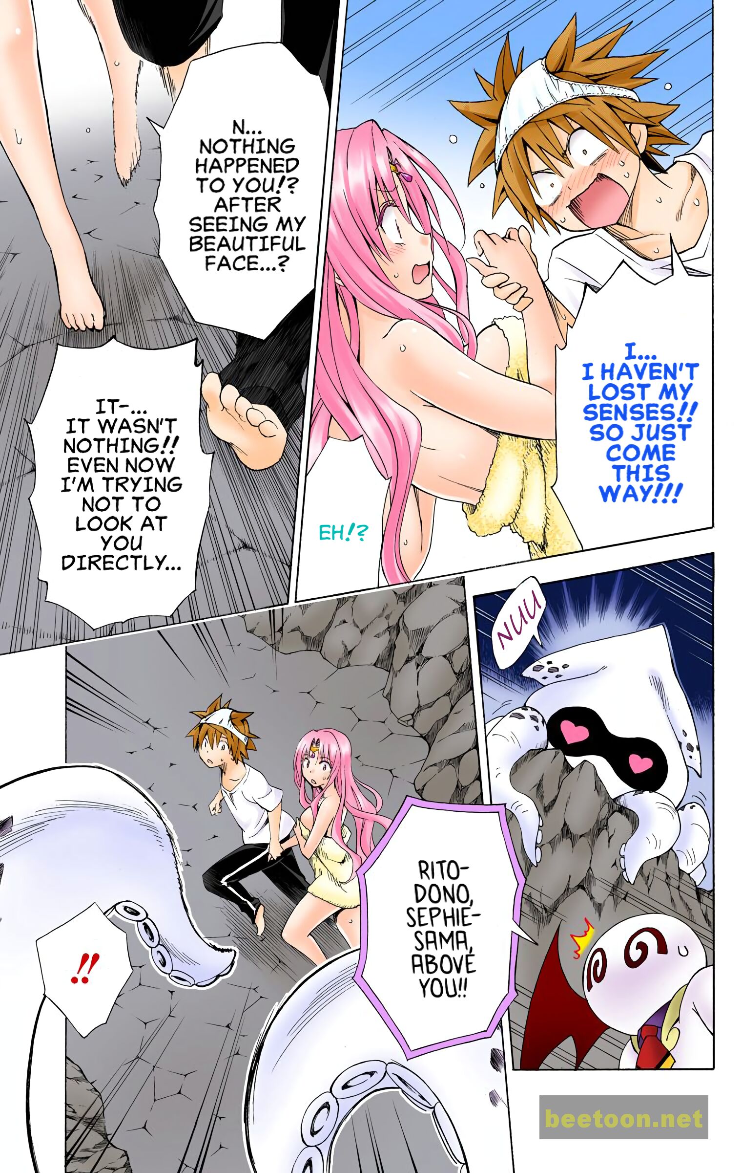 To LOVE-Ru Darkness - Full color Chapter 50 - HolyManga.net
