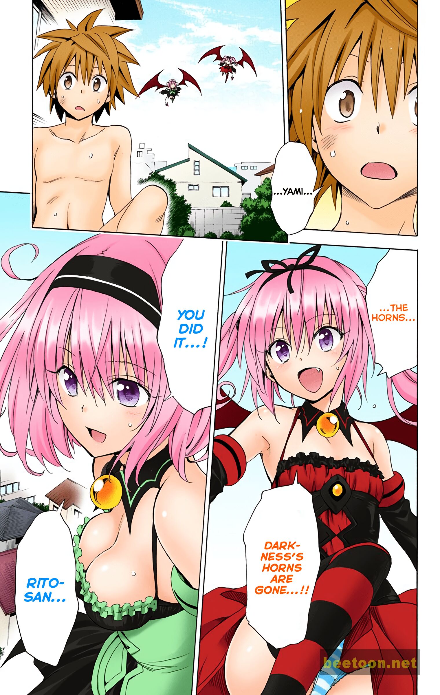 To LOVE-Ru Darkness - Full color Chapter 46 - HolyManga.net