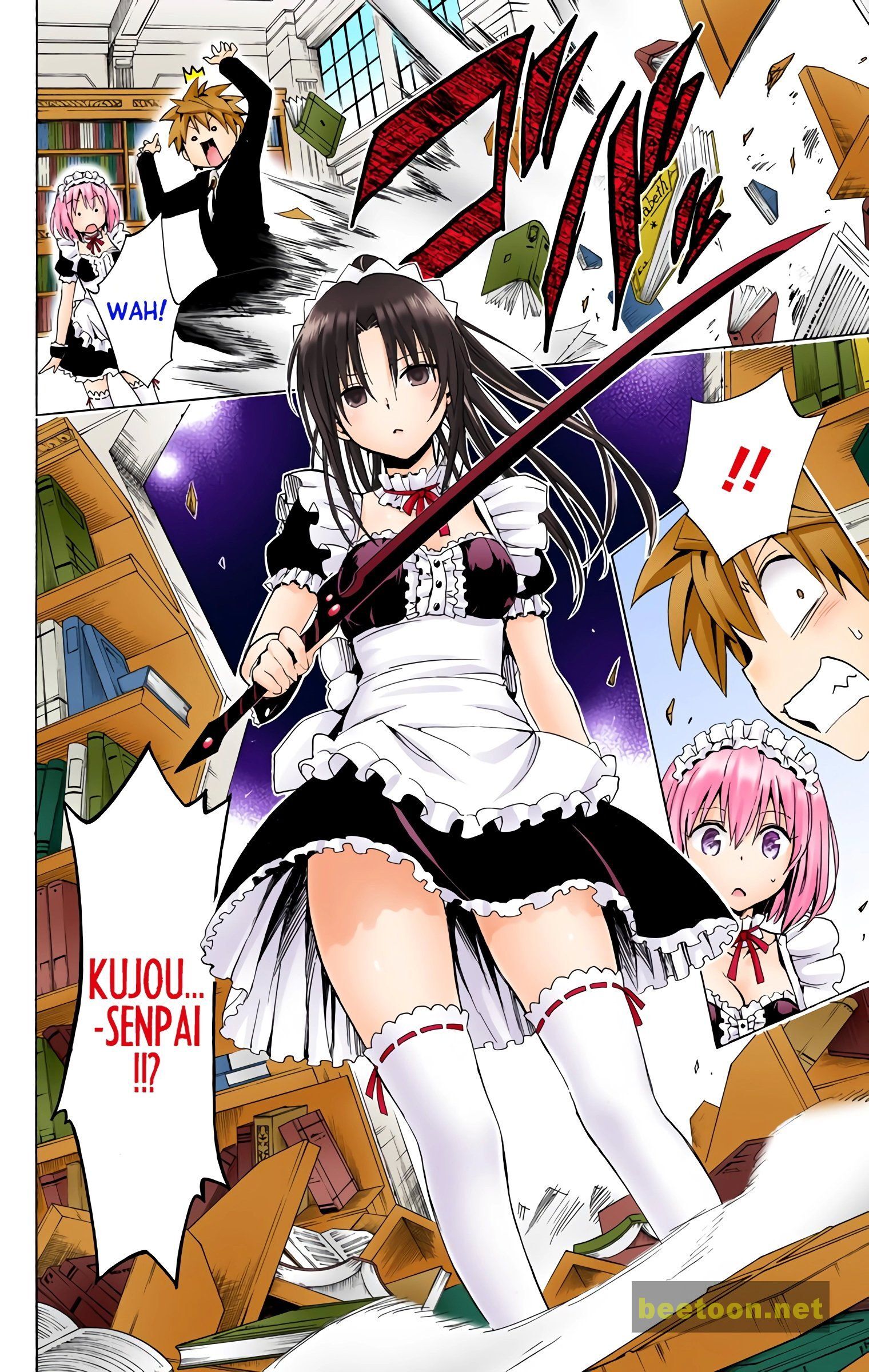 To LOVE-Ru Darkness - Full color Chapter 32 - HolyManga.net