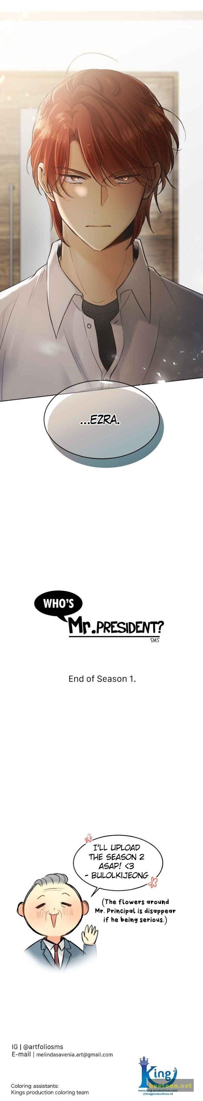 Who’s Mr. President? Chapter 31 - HolyManga.net