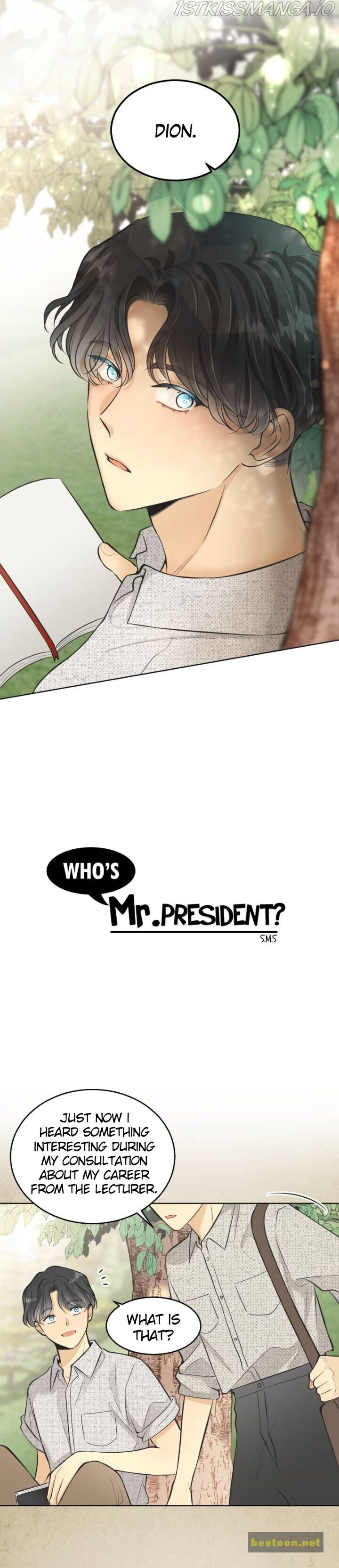 Who’s Mr. President? Chapter 32 - HolyManga.net