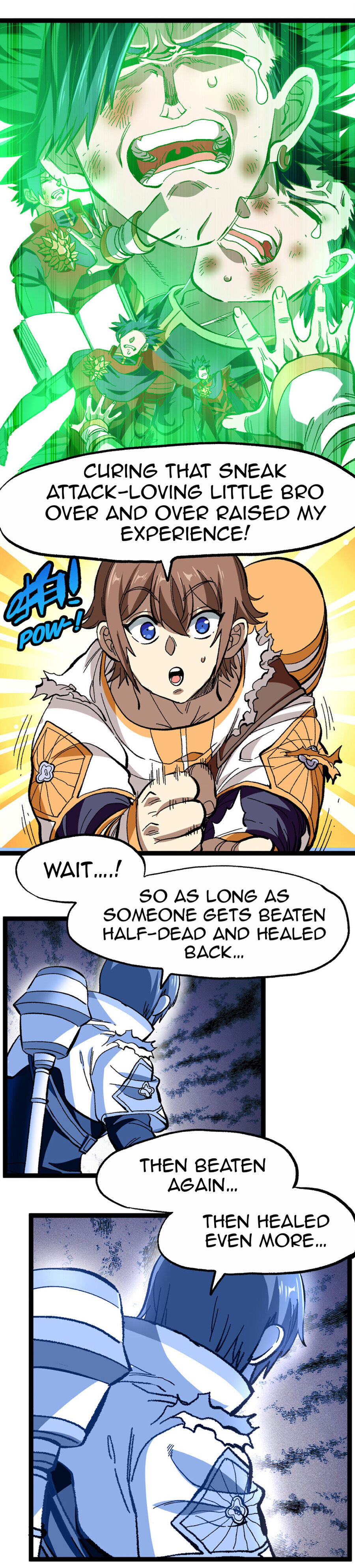 The Unrivaled Delinquent Combat King Is Actually A Healer In The Game World? Chapter 17 - MyToon.net