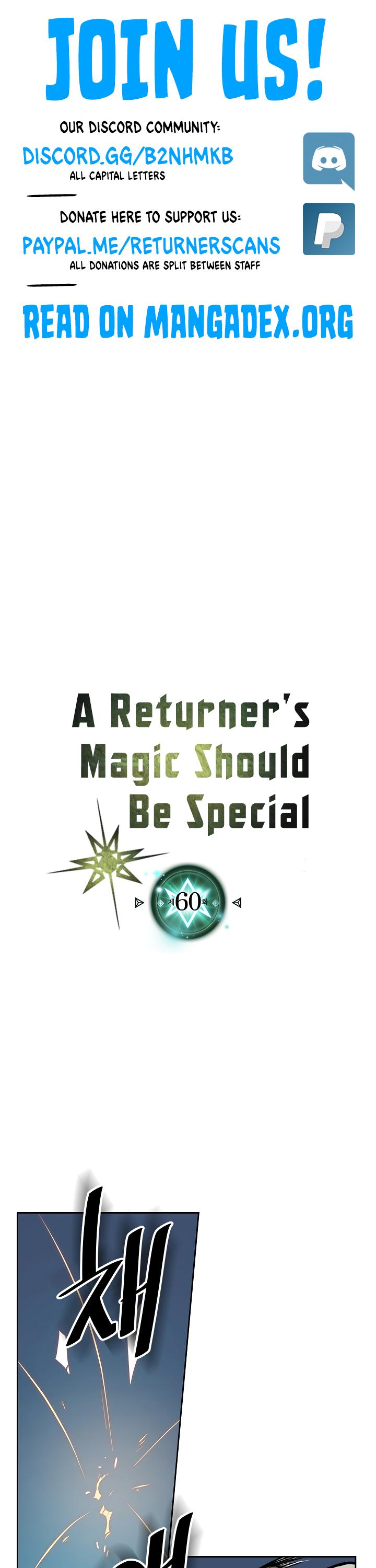 A Returner’s Magic Should Be Special Chapter 60 - MyToon.net