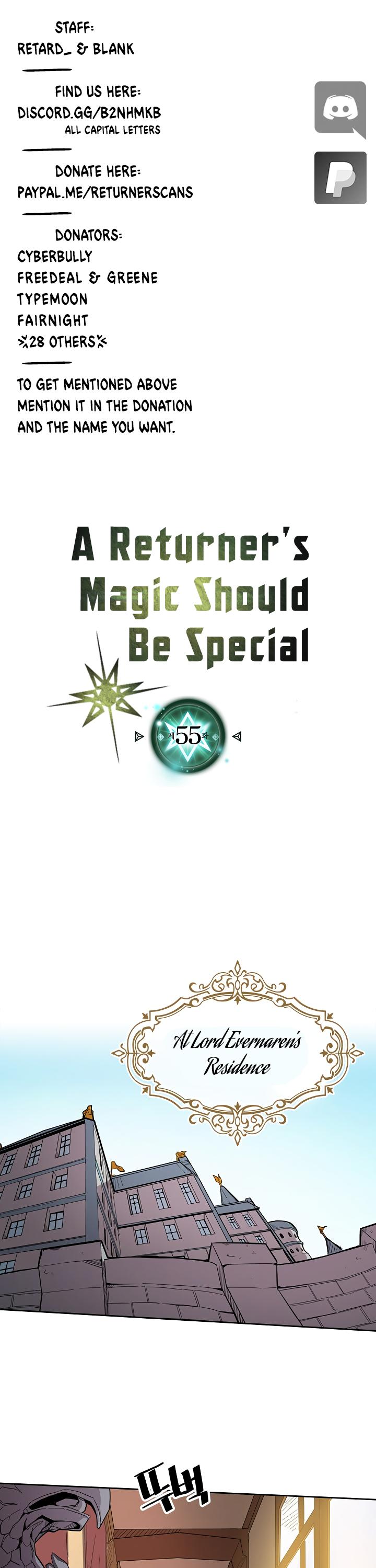 A Returner’s Magic Should Be Special Chapter 55 - ManhwaFull.net