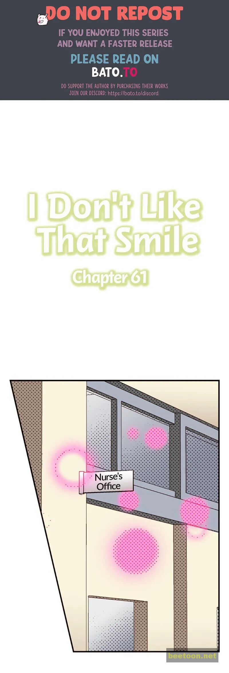I Don’t Like That Smile Chapter 61 - HolyManga.net