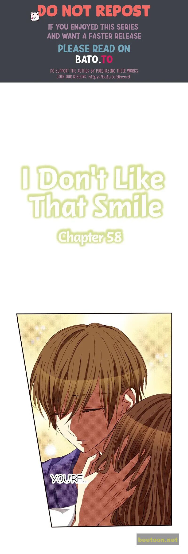 I Don’t Like That Smile Chapter 58 - HolyManga.net