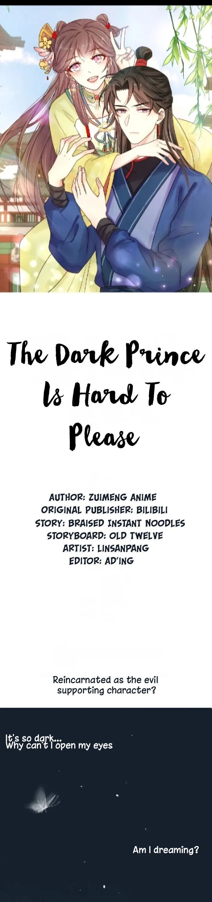 The Dark Prince Is Hard To Please Chapter 1 - ManhwaFull.net