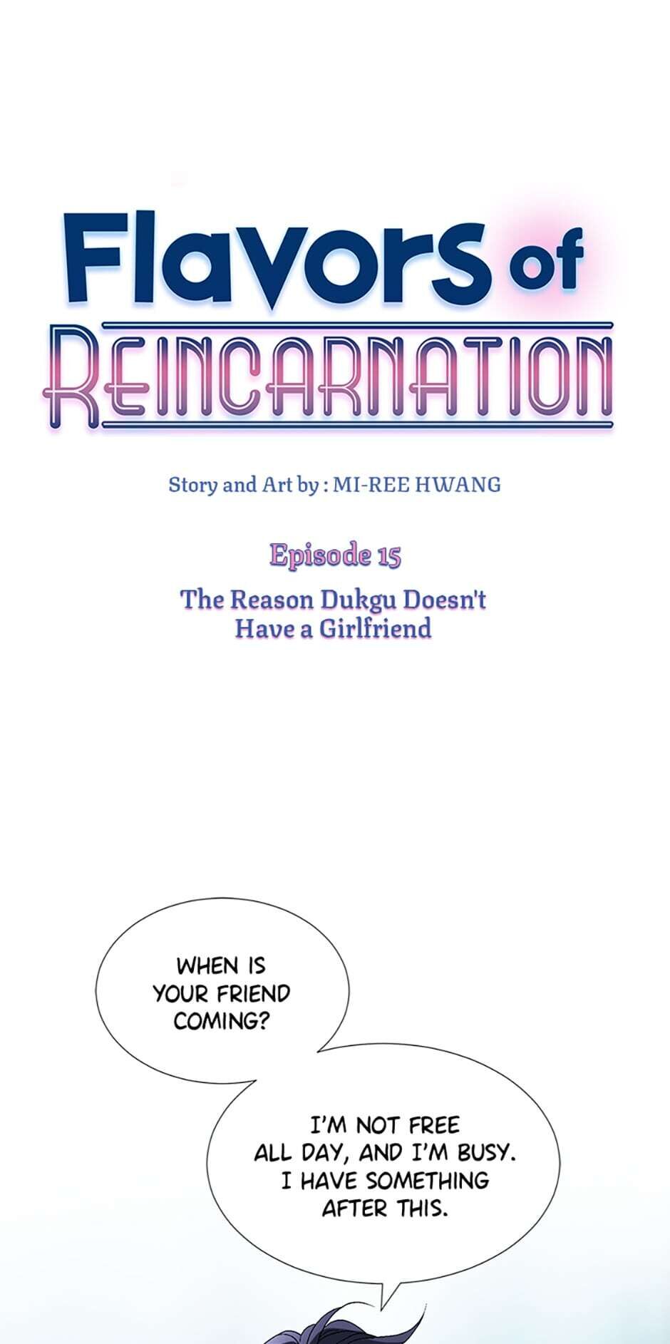 Flavors of Reincarnation Chapter 15 - MyToon.net