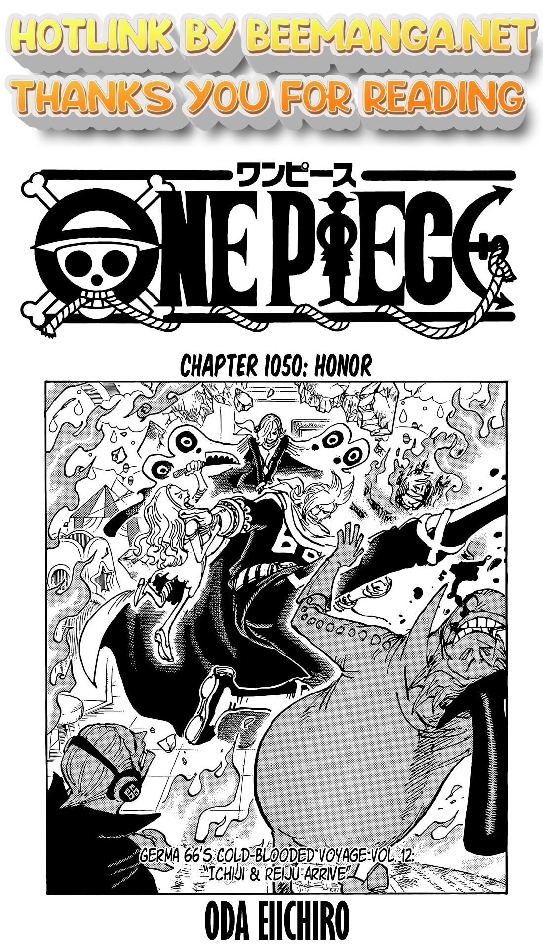 One Piece Chapter 1050 - MyToon.net