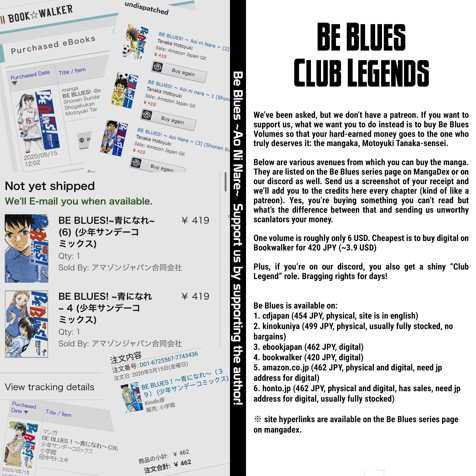 Be Blues ~Ao Ni Nare~ Chapter 440 - HolyManga.net