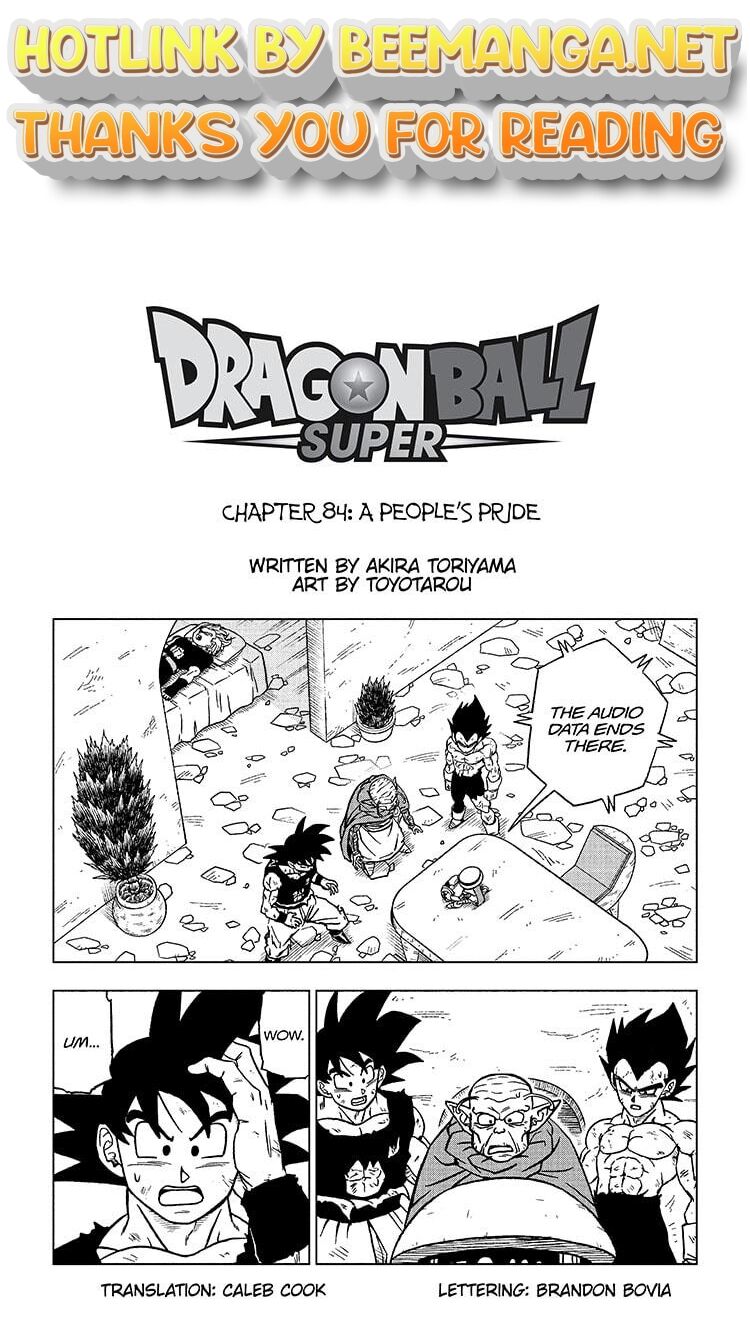 Dragon Ball Super Chapter 84 - MyToon.net