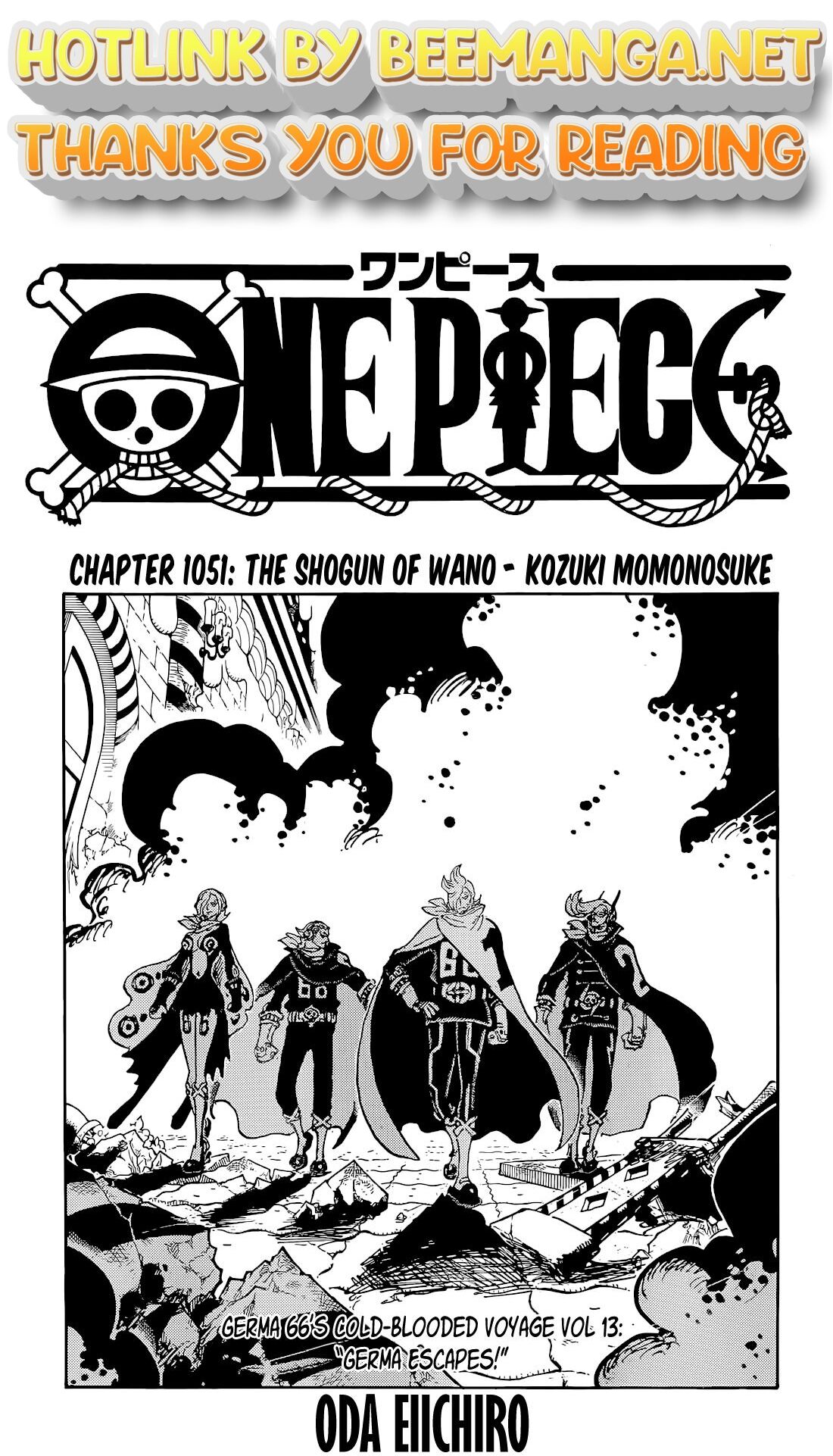 One Piece Chapter 1051 - BeeToon.net