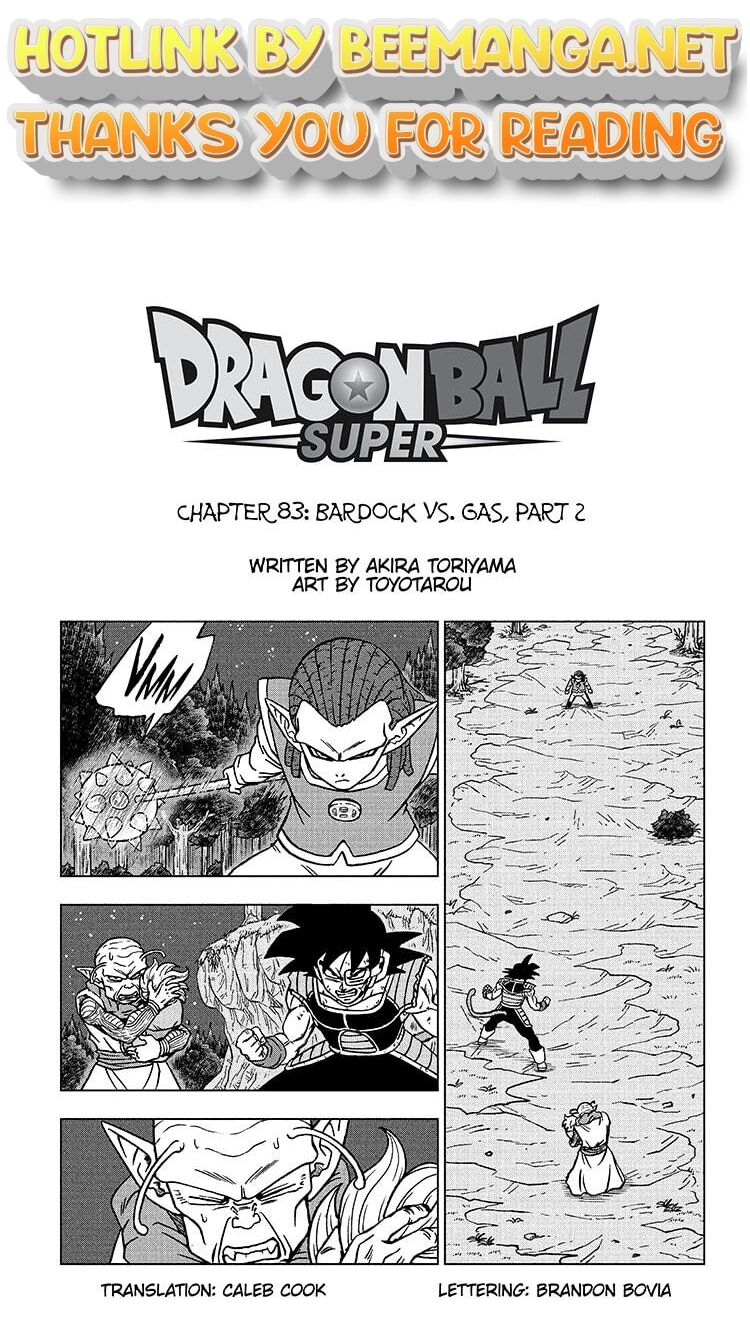 Dragon Ball Super Chapter 83 - MyToon.net