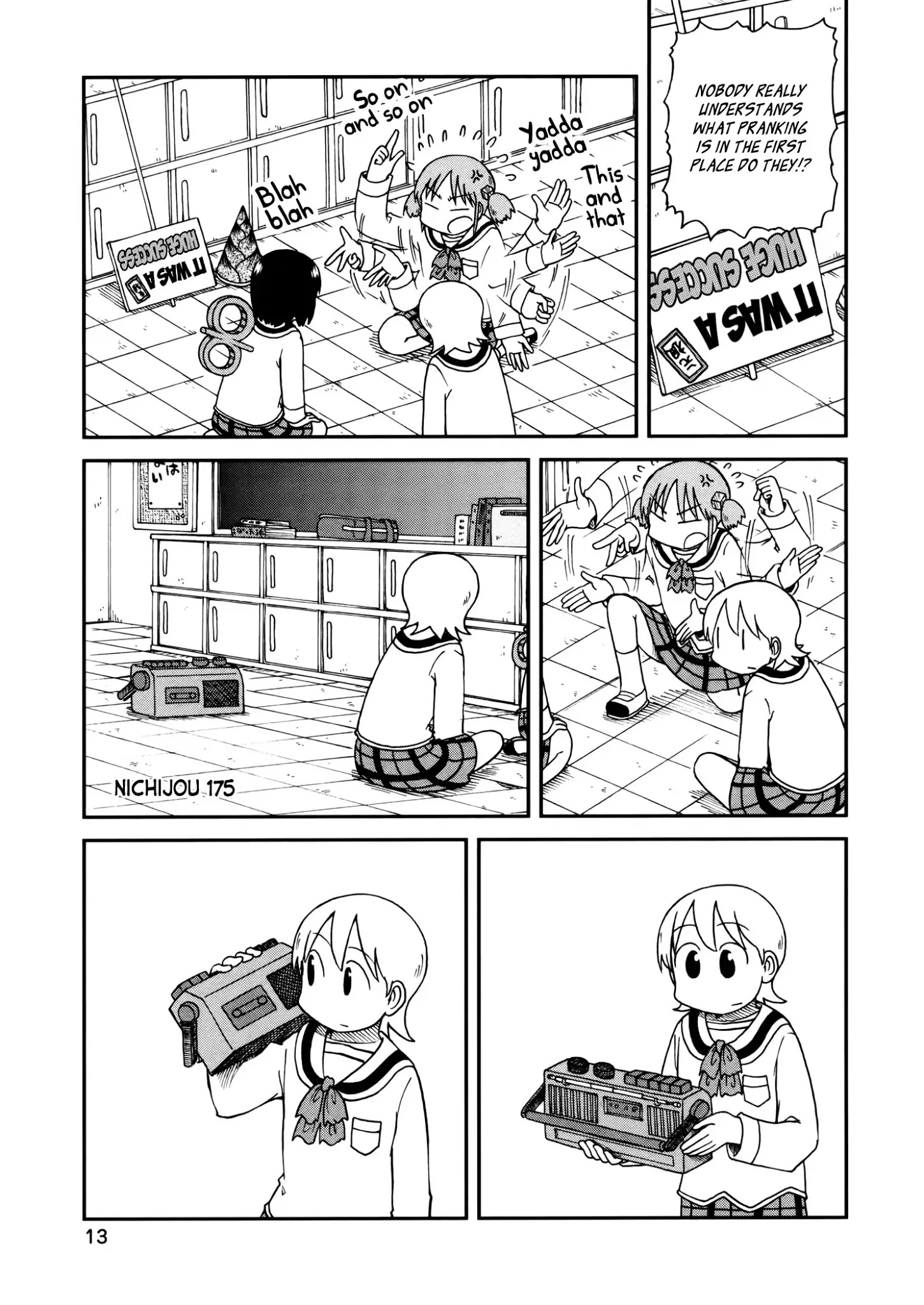 Nichijou Chapter 175 - MyToon.net