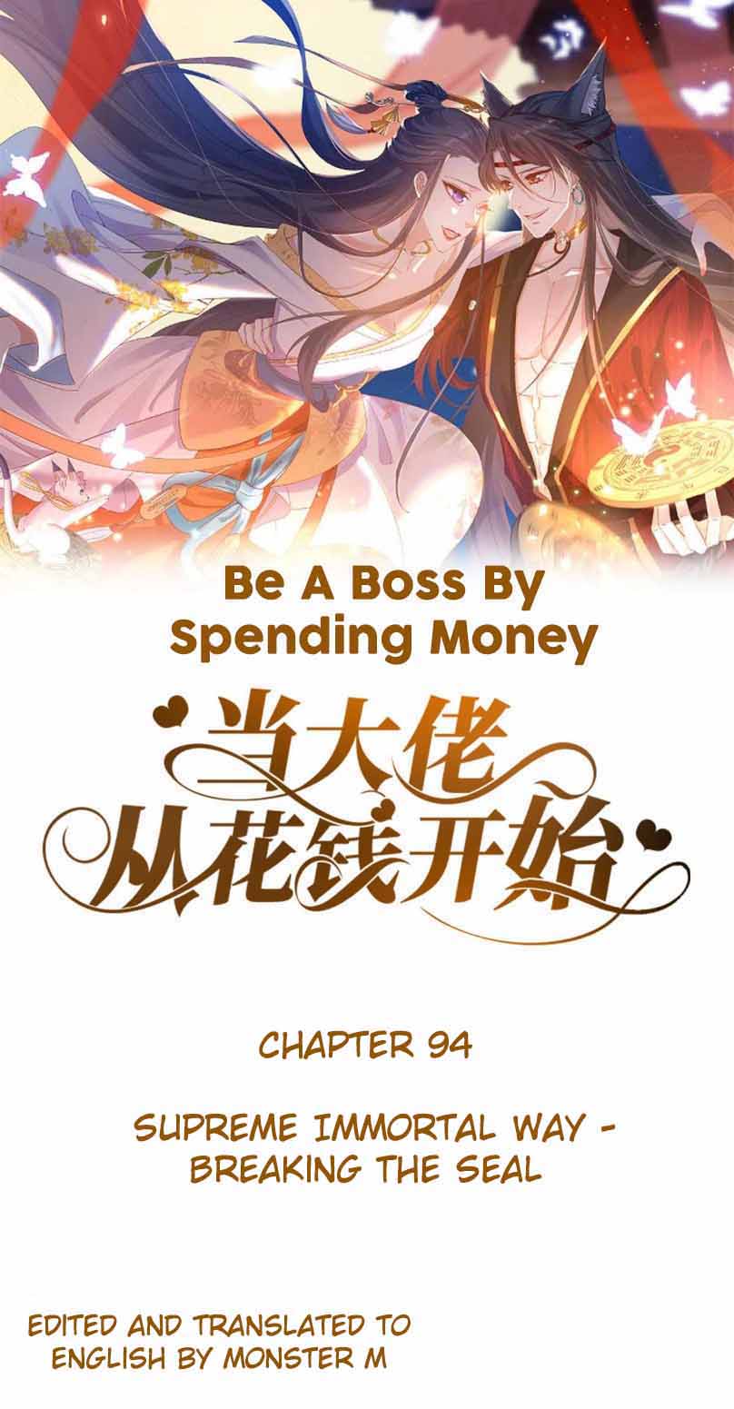 Becoming A Big Boss Starts With Spending Money Chapter 94 - HolyManga.net