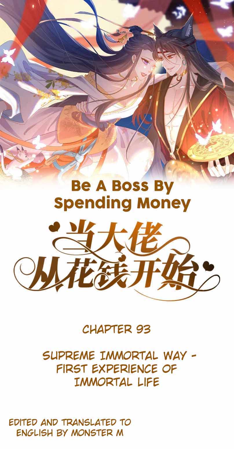 Becoming A Big Boss Starts With Spending Money Chapter 93 - HolyManga.net