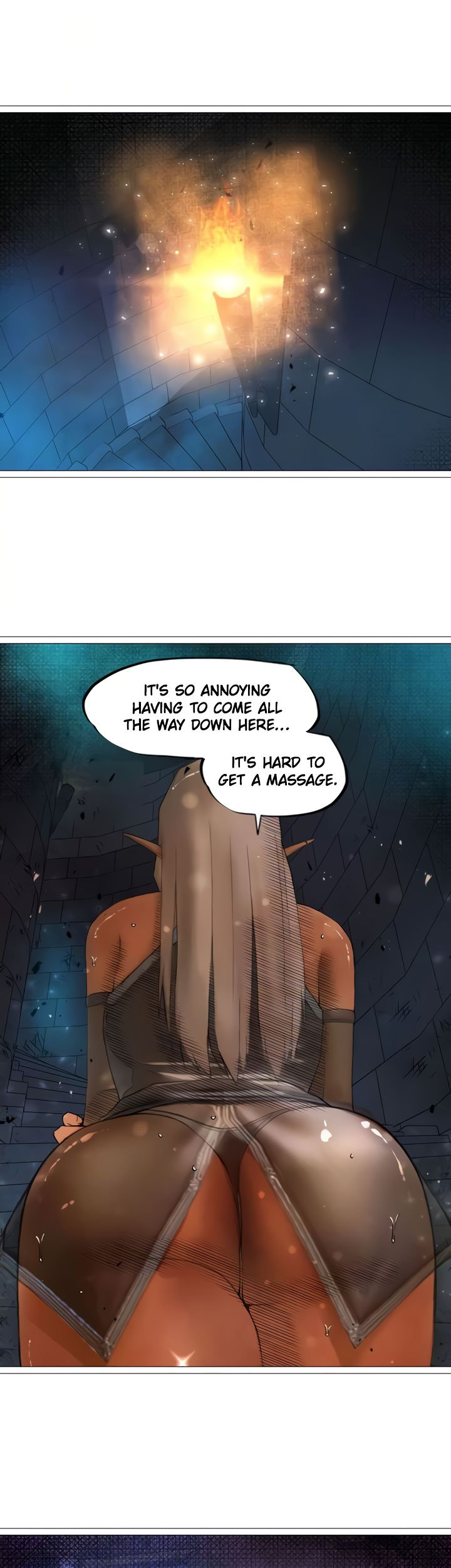 The DARK ELF QUEEN and the SLAVE ORC Chapter 28 - HolyManga.net