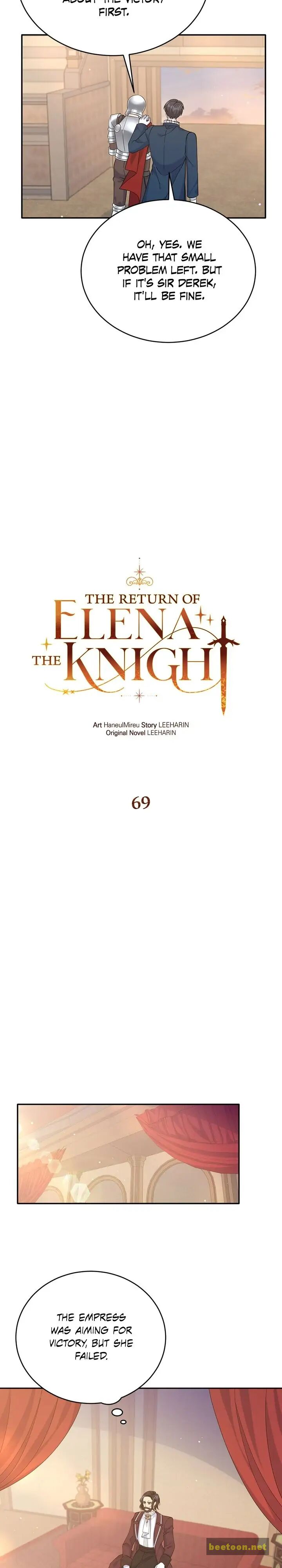 Return Of The Female Knight Chapter 69 - HolyManga.net