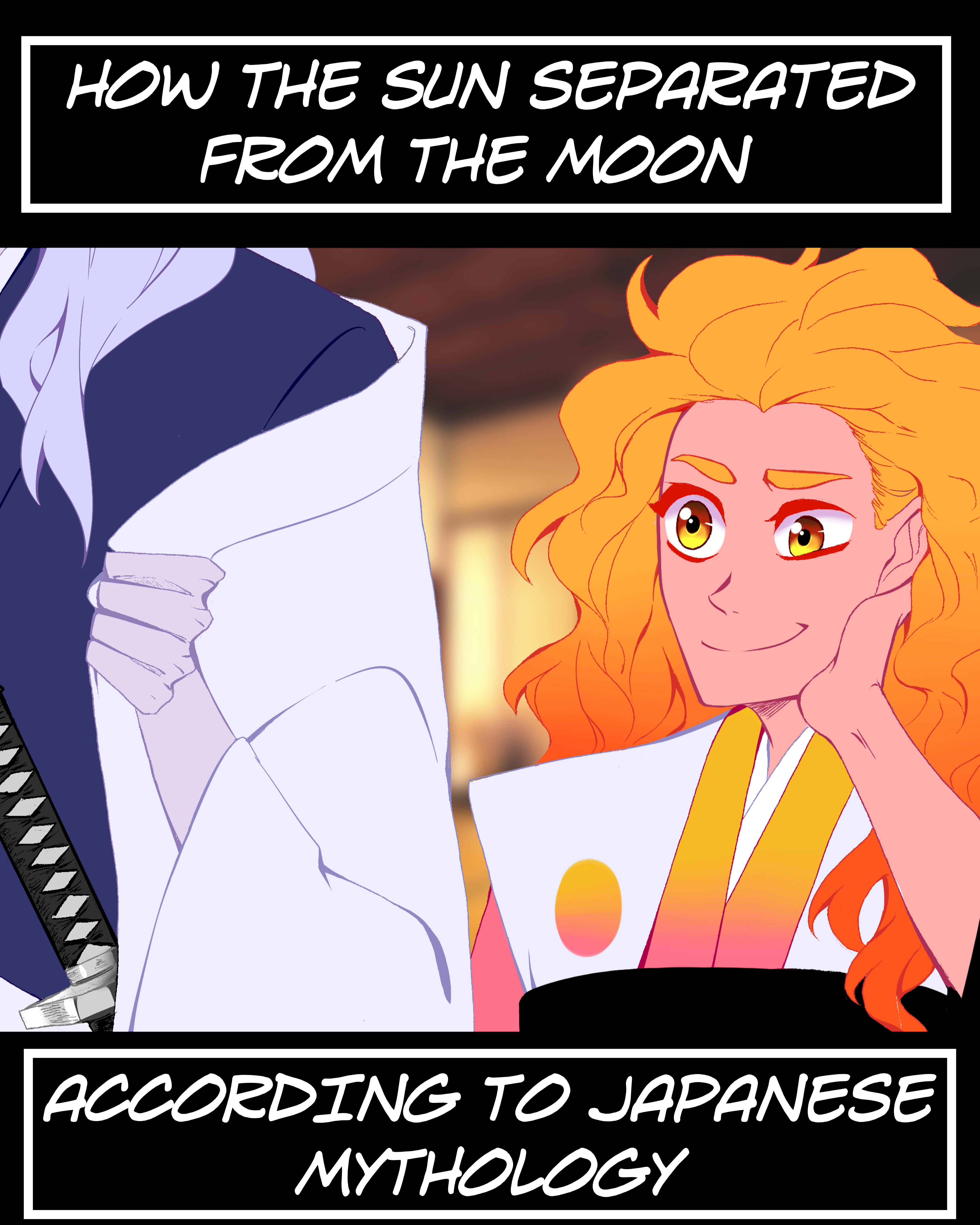 How the Sun separated from the Moon according to Japanese Mythology Chapter 1 - MyToon.net