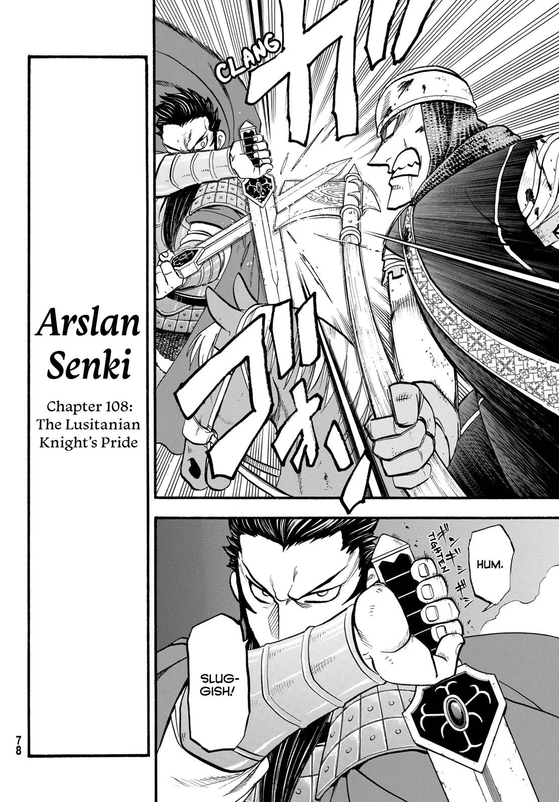 Arslan Senki (ARAKAWA Hiromu) Chapter 108 - HolyManga.net