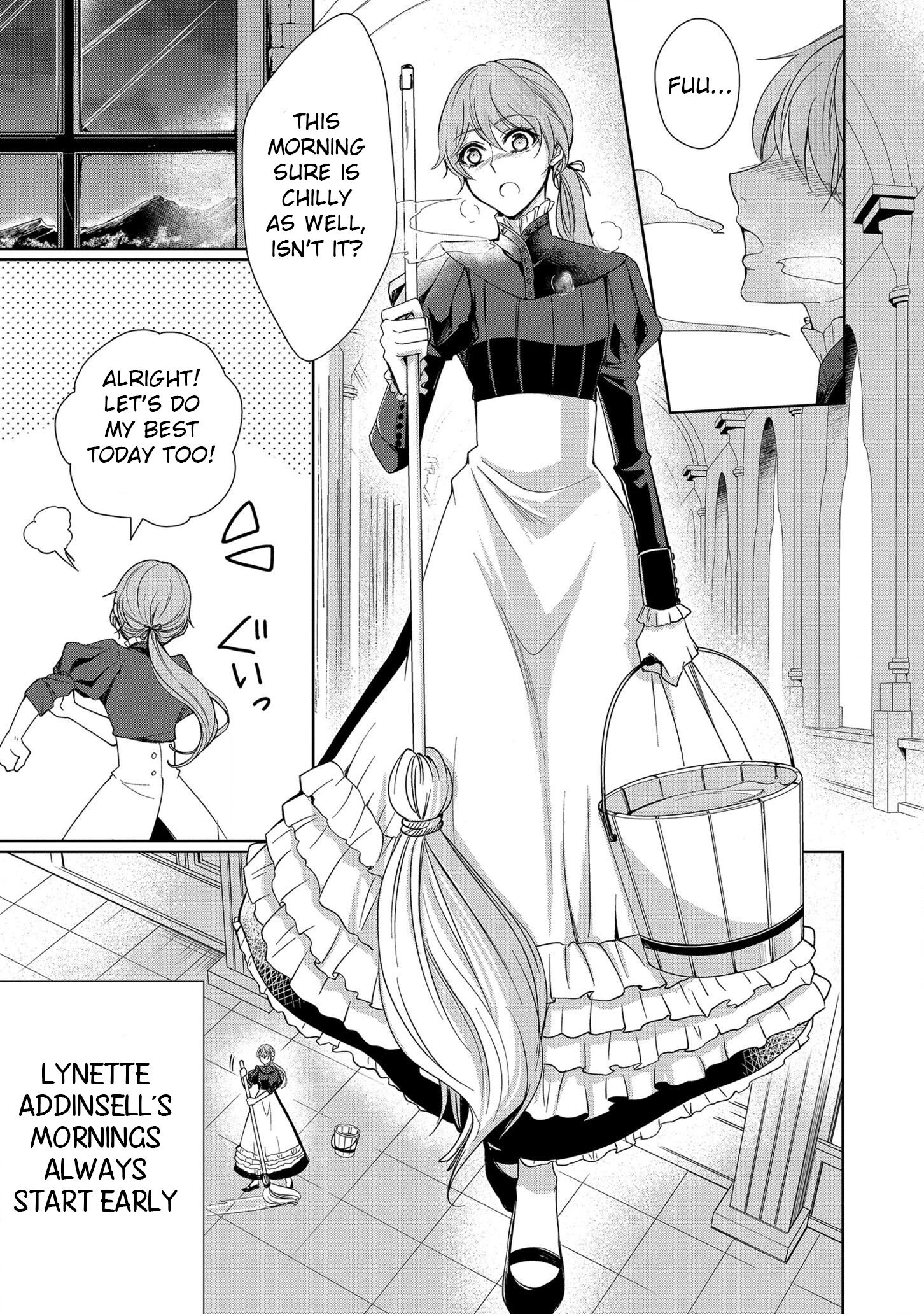 The Earl’s Daughter was Suddenly Employed as the Crown Prince’s Fiancée Chapter 1 - HolyManga.net