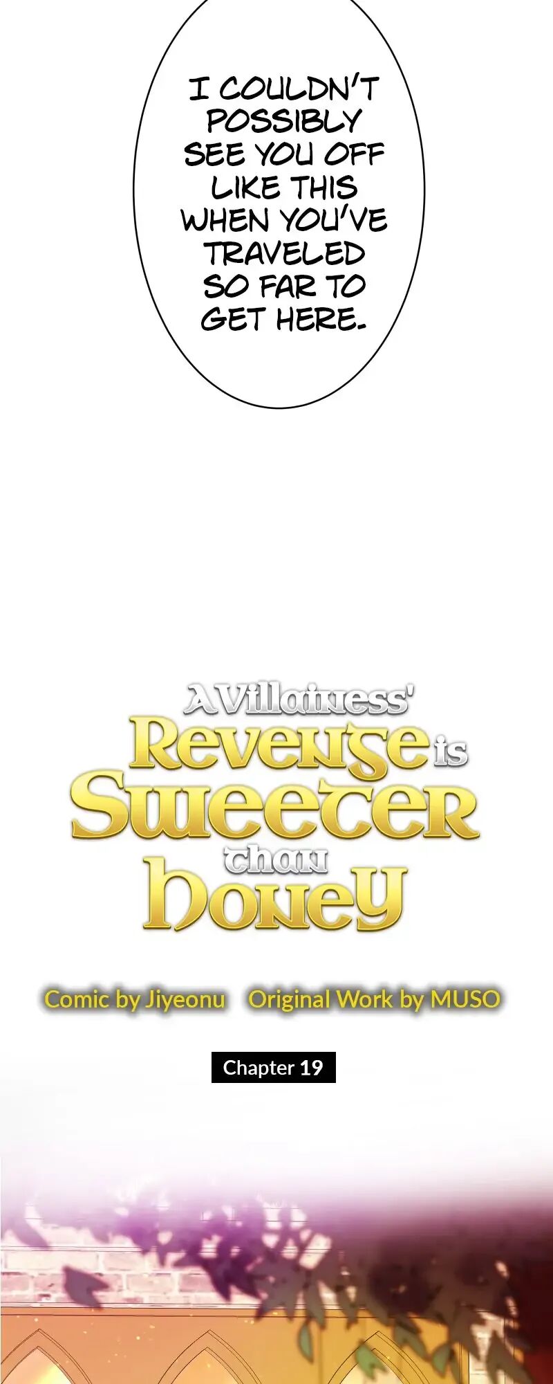 A Villainess’ Revenge Is Sweeter Than Honey Chapter 19 - HolyManga.net
