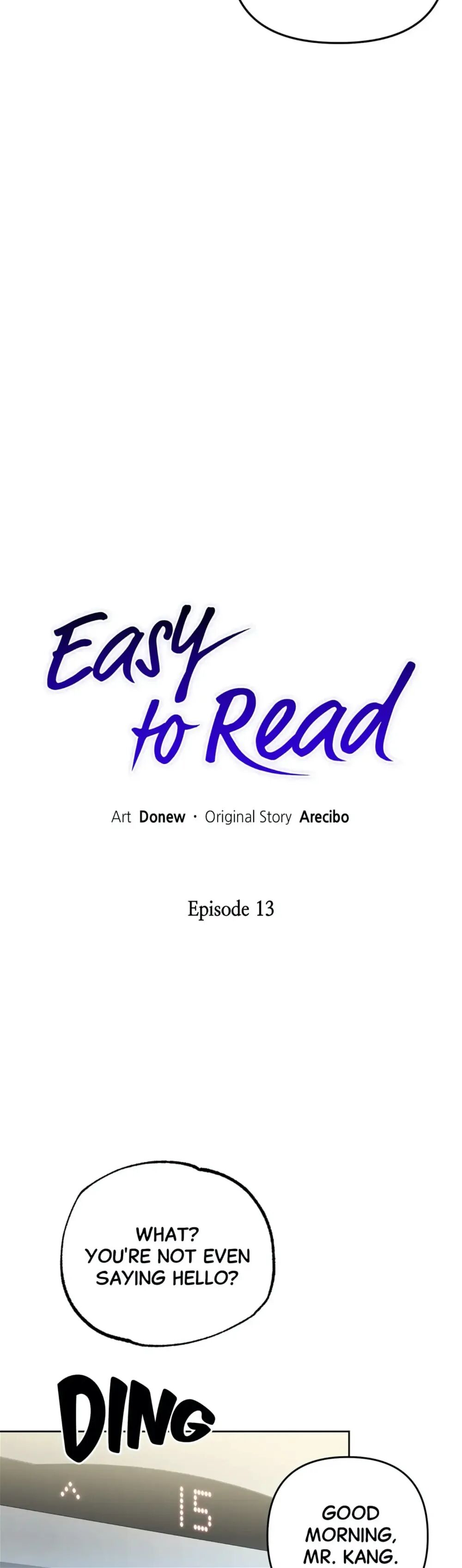 Easy to Notice Chapter 13 - MyToon.net