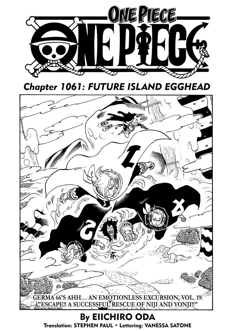 One Piece Chapter 1061 - HolyManga.net