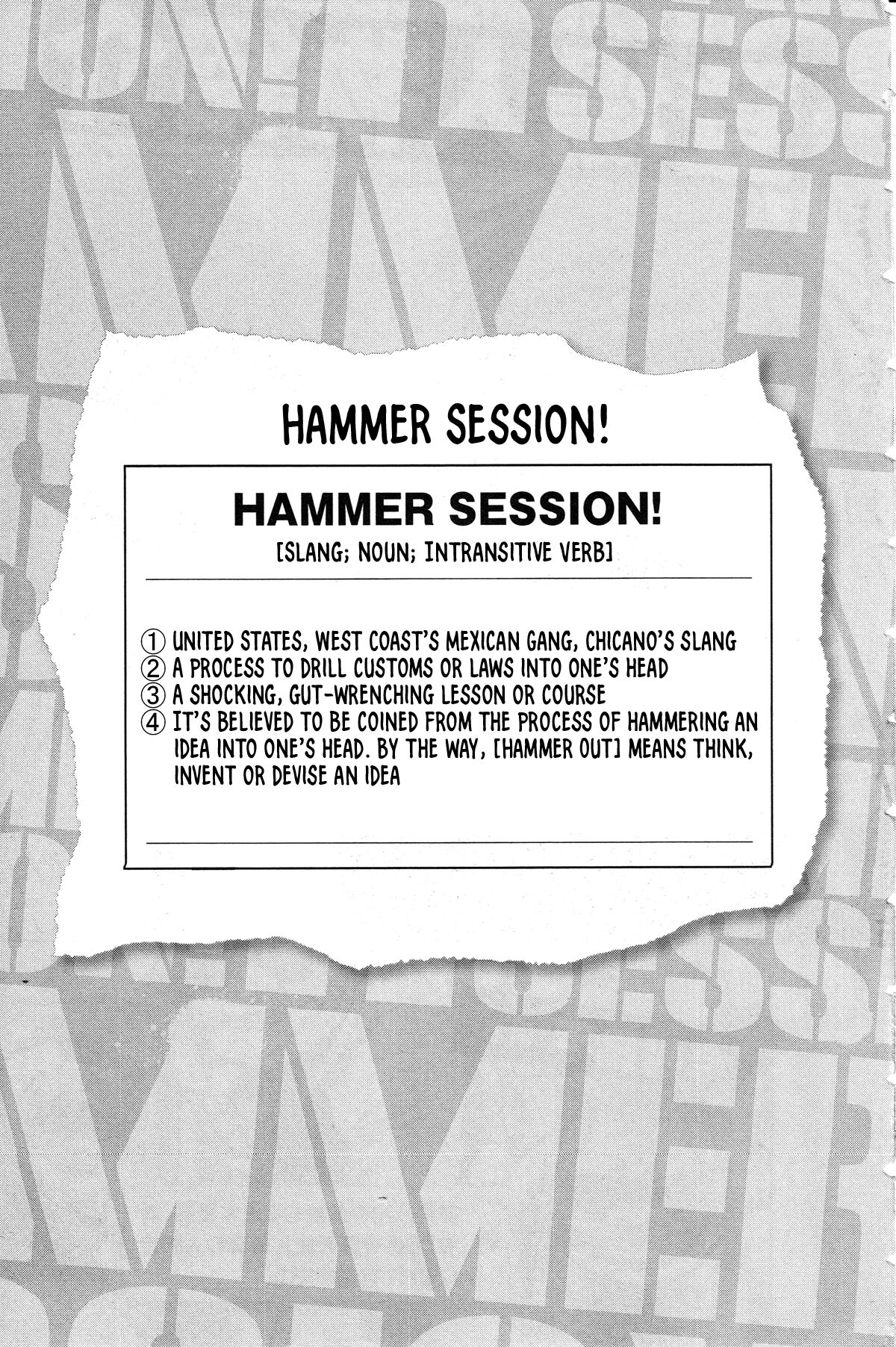 Hammer Session! R Chapter 1 - MyToon.net