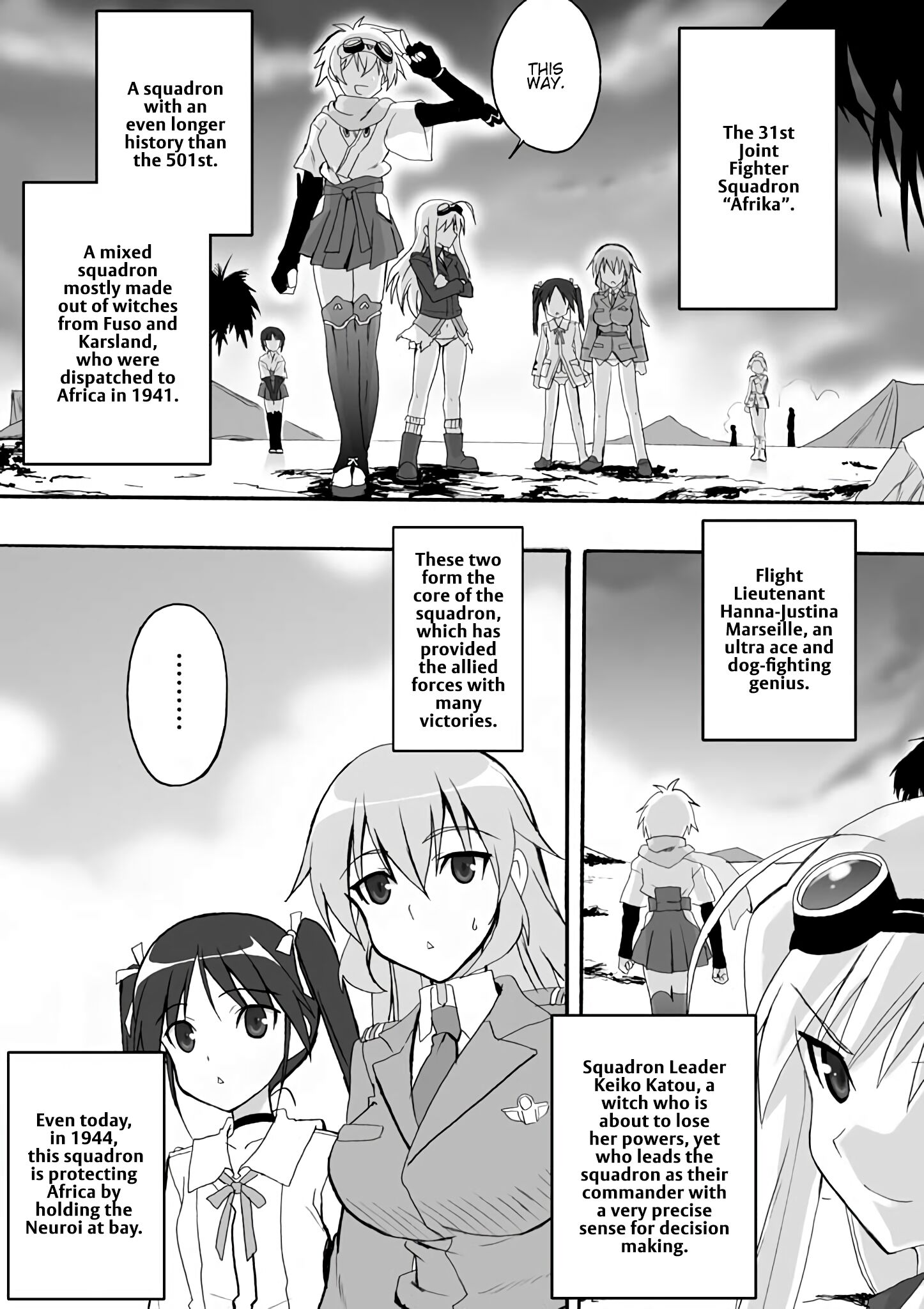 Strike Witches - Kimi to Tsunagaru Sora Chapter 3 - MyToon.net