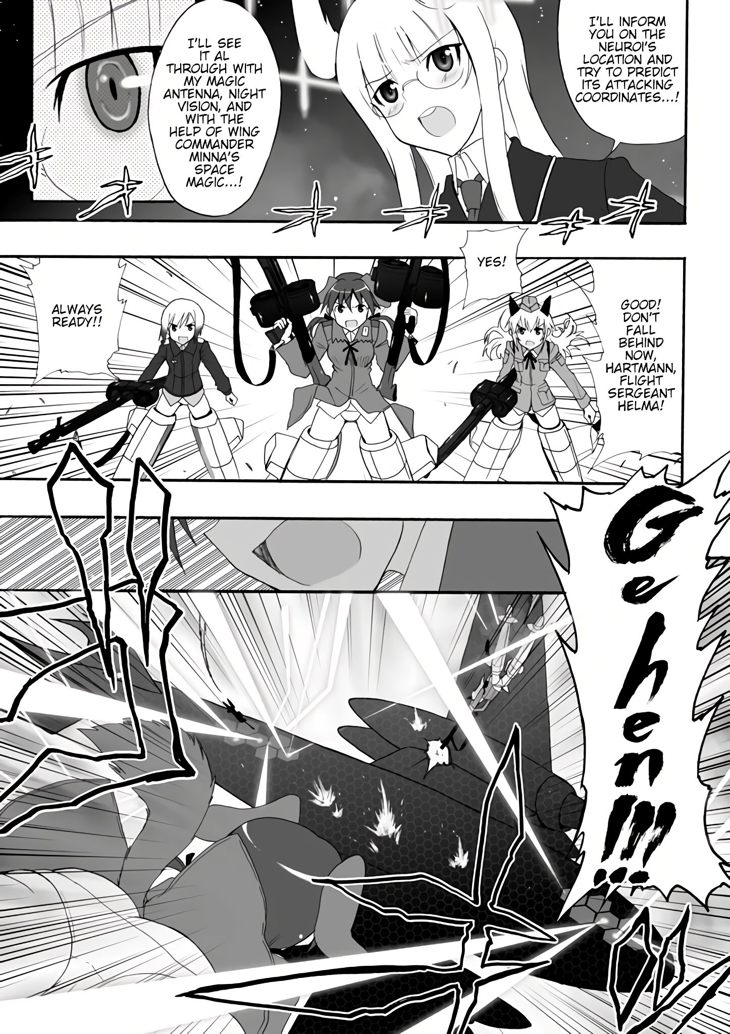 Strike Witches - Kimi to Tsunagaru Sora Chapter 6 - MyToon.net