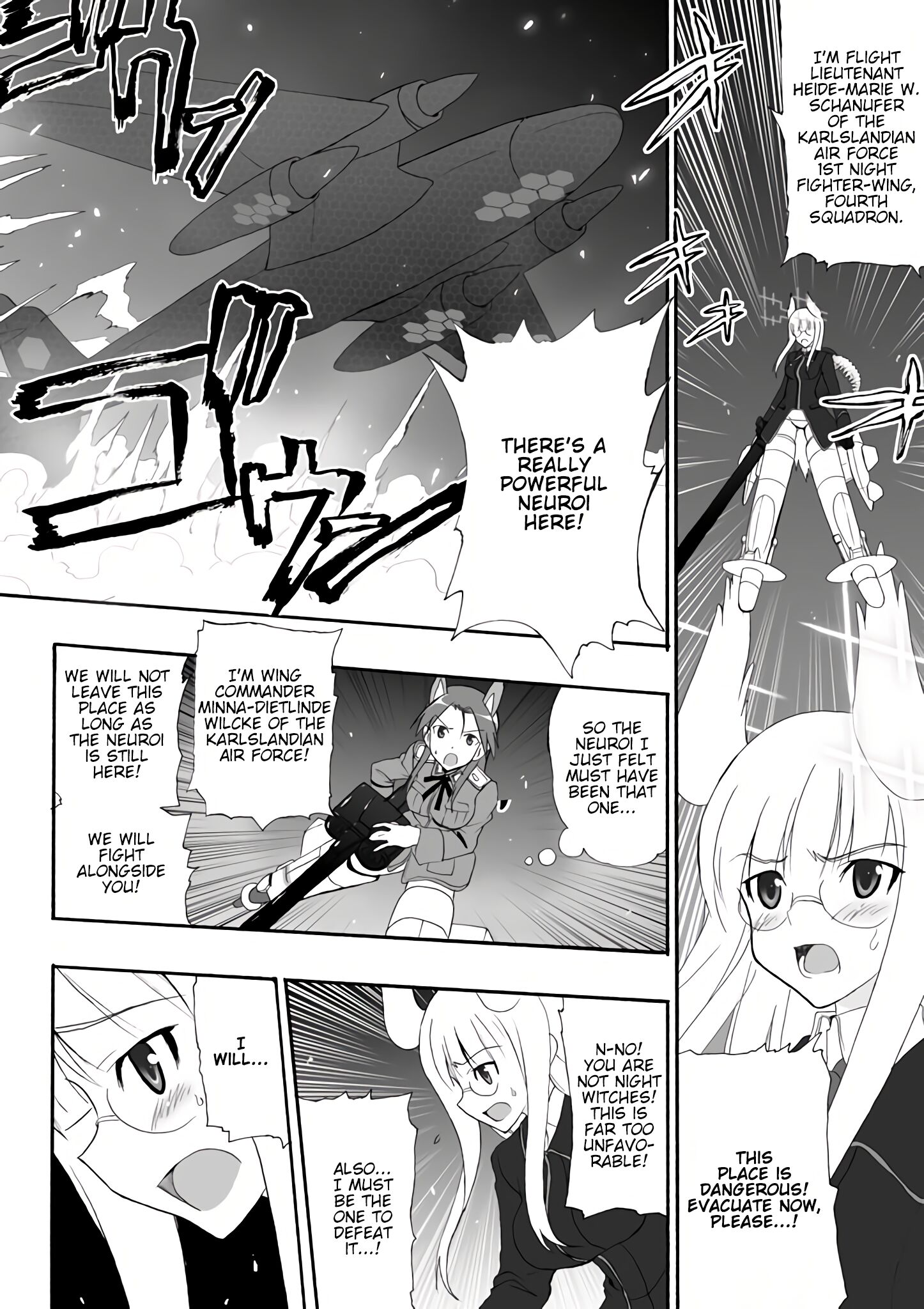 Strike Witches - Kimi to Tsunagaru Sora Chapter 6 - MyToon.net