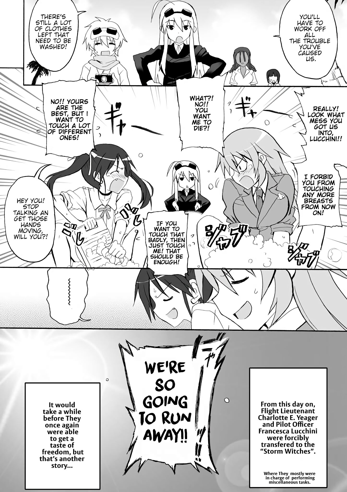 Strike Witches - Kimi to Tsunagaru Sora Chapter 3 - MyToon.net