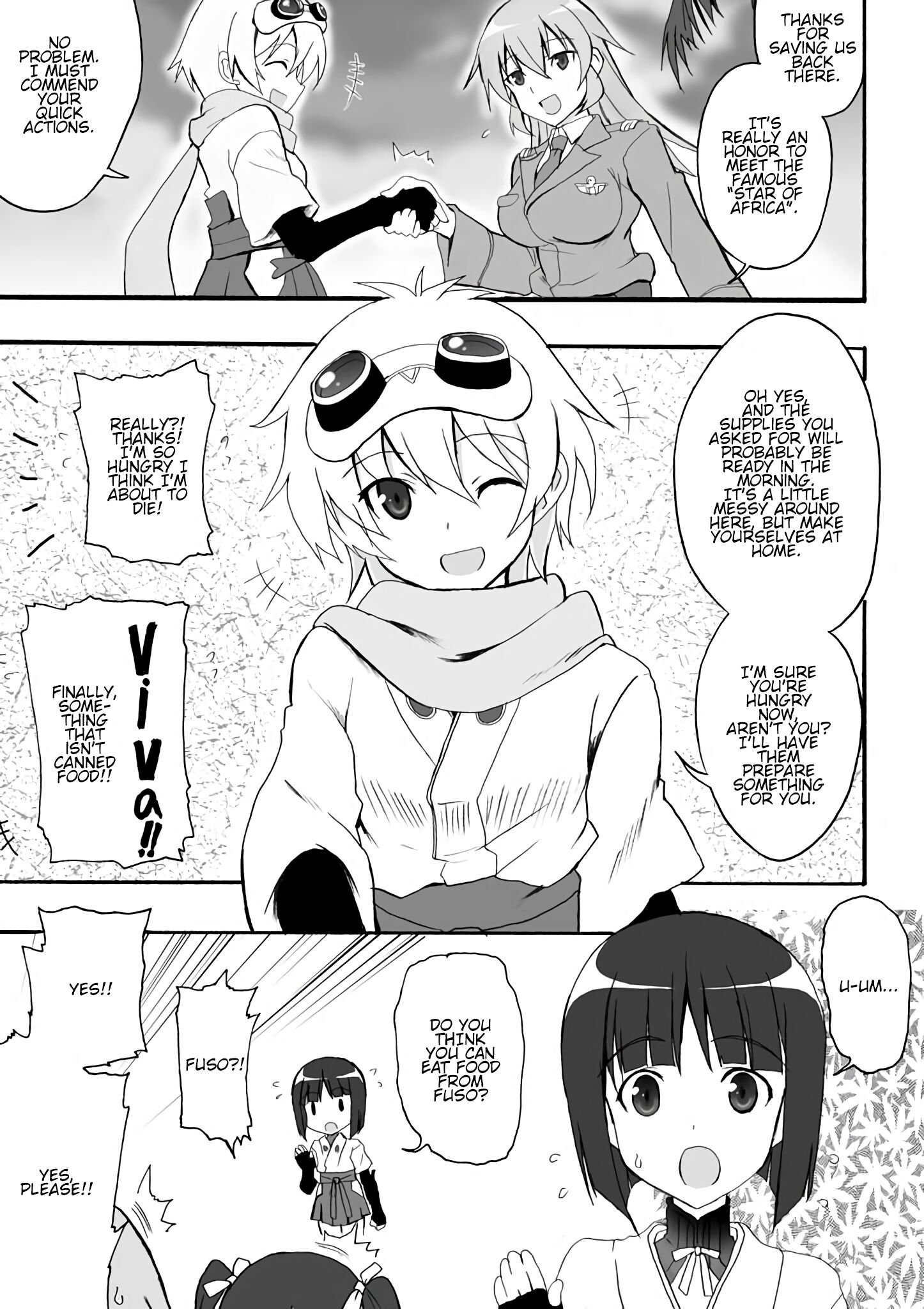 Strike Witches - Kimi to Tsunagaru Sora Chapter 3 - ManhwaFull.net