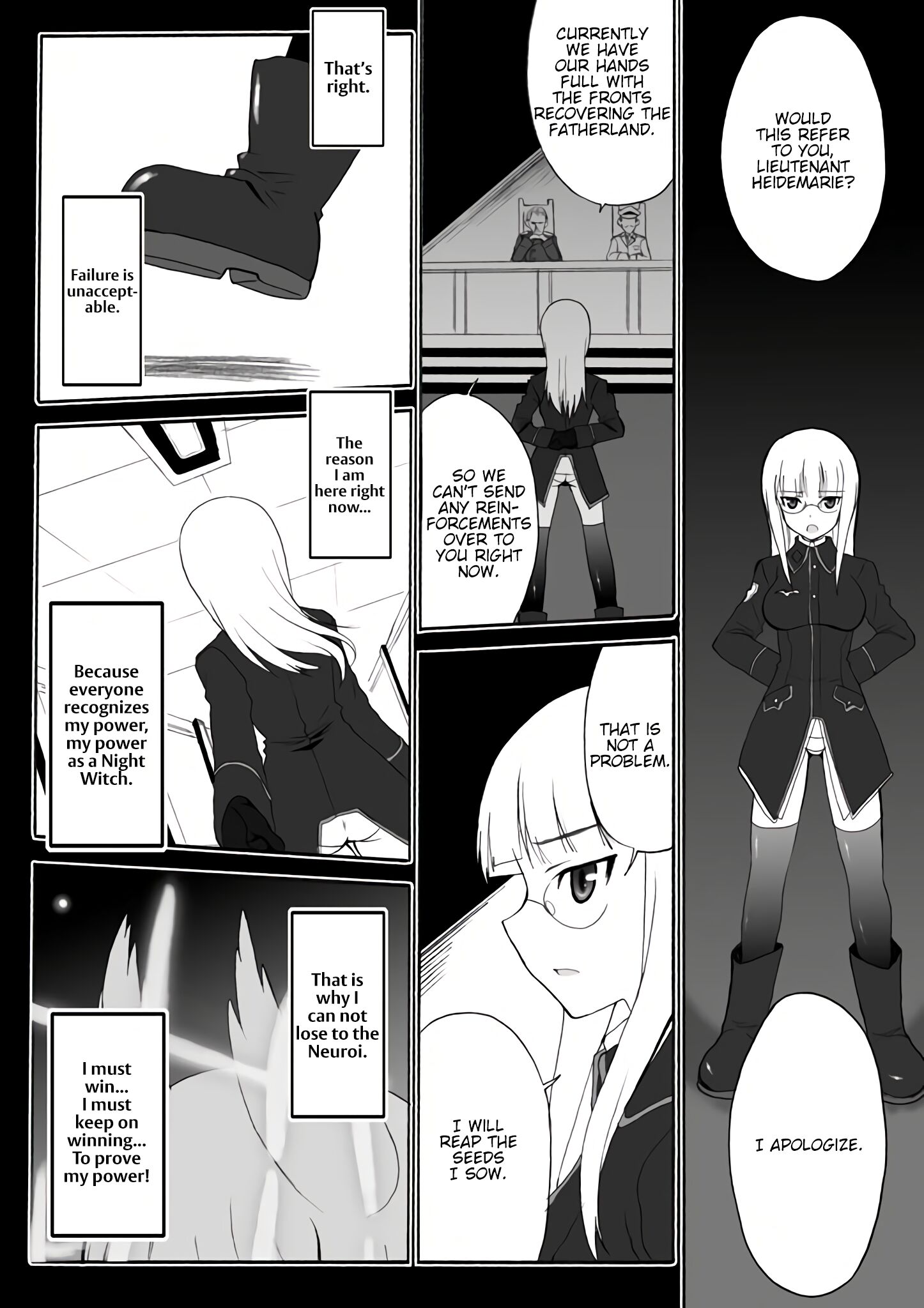 Strike Witches - Kimi to Tsunagaru Sora Chapter 6 - MyToon.net