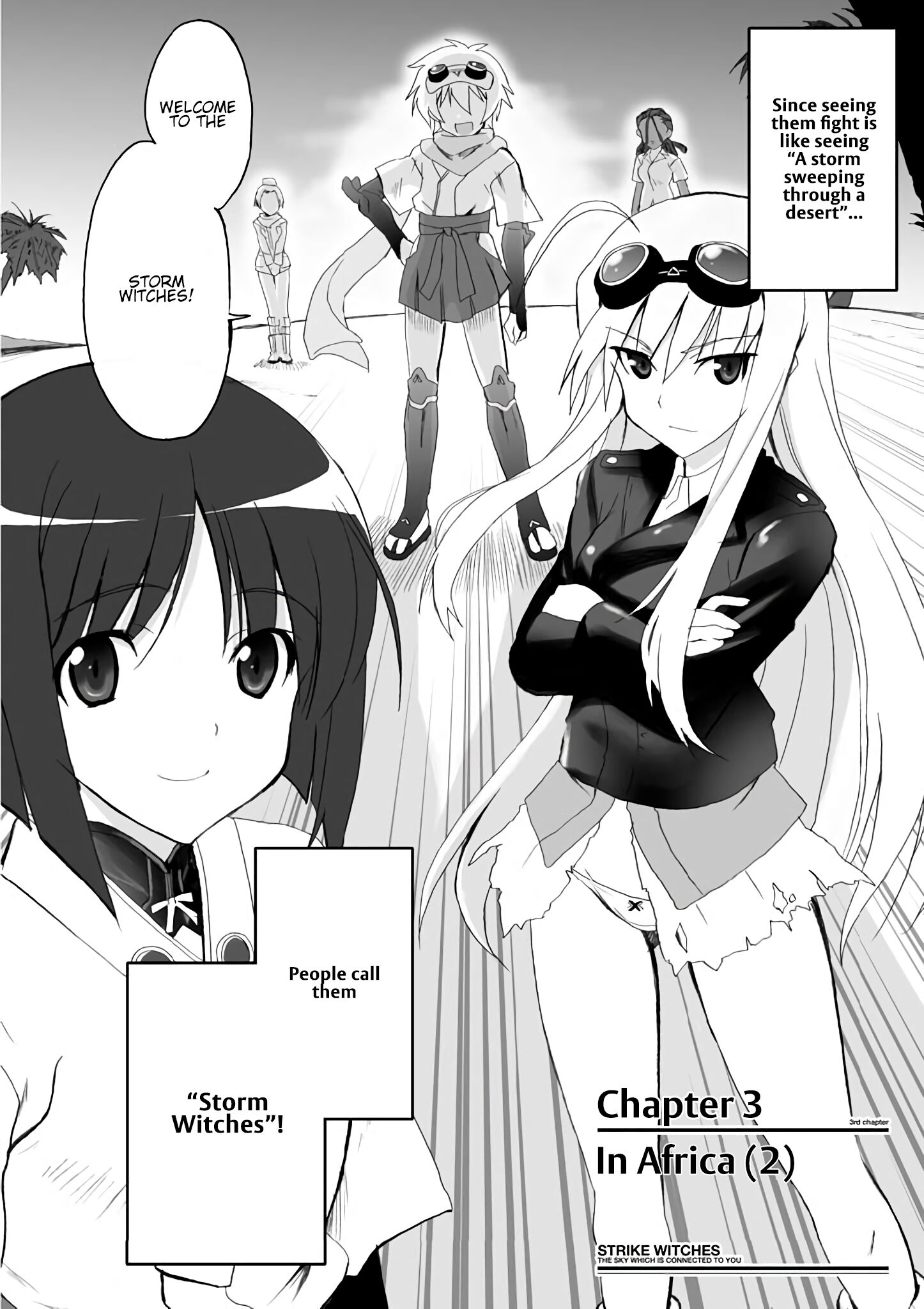 Strike Witches - Kimi to Tsunagaru Sora Chapter 3 - MyToon.net