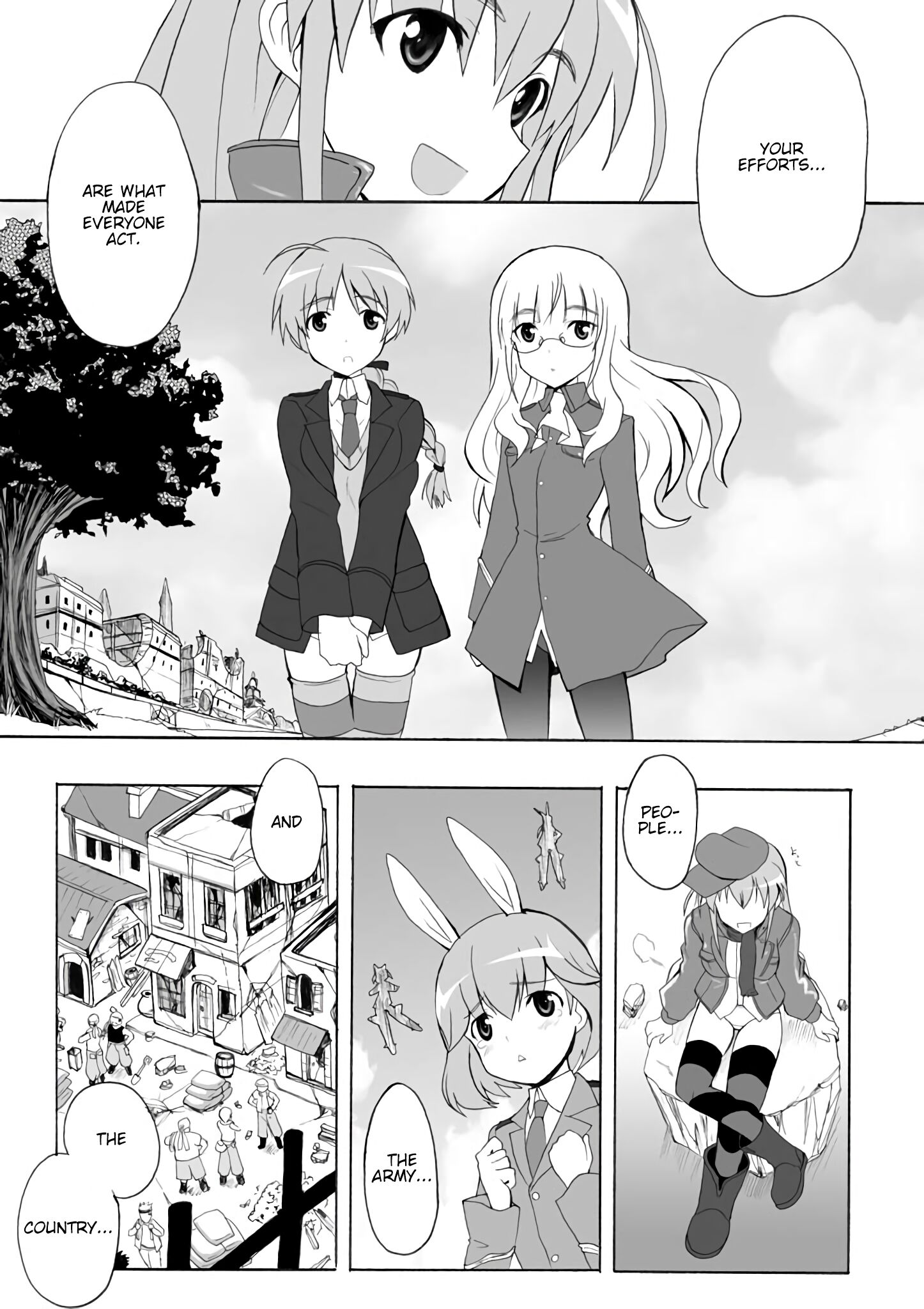 Strike Witches - Kimi to Tsunagaru Sora Chapter 1 - MyToon.net