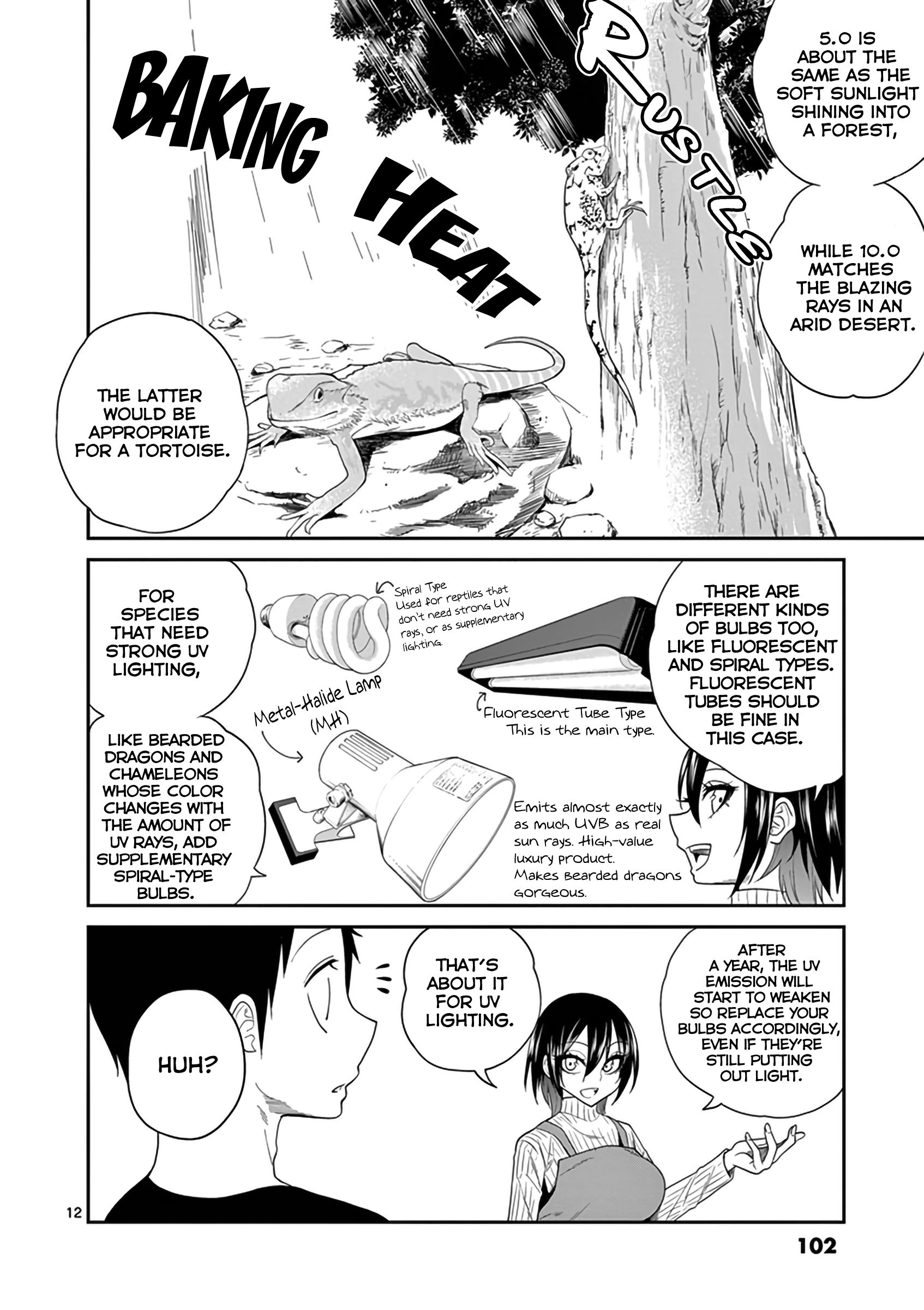 Himitsu no Reptiles Chapter 14 - HolyManga.net