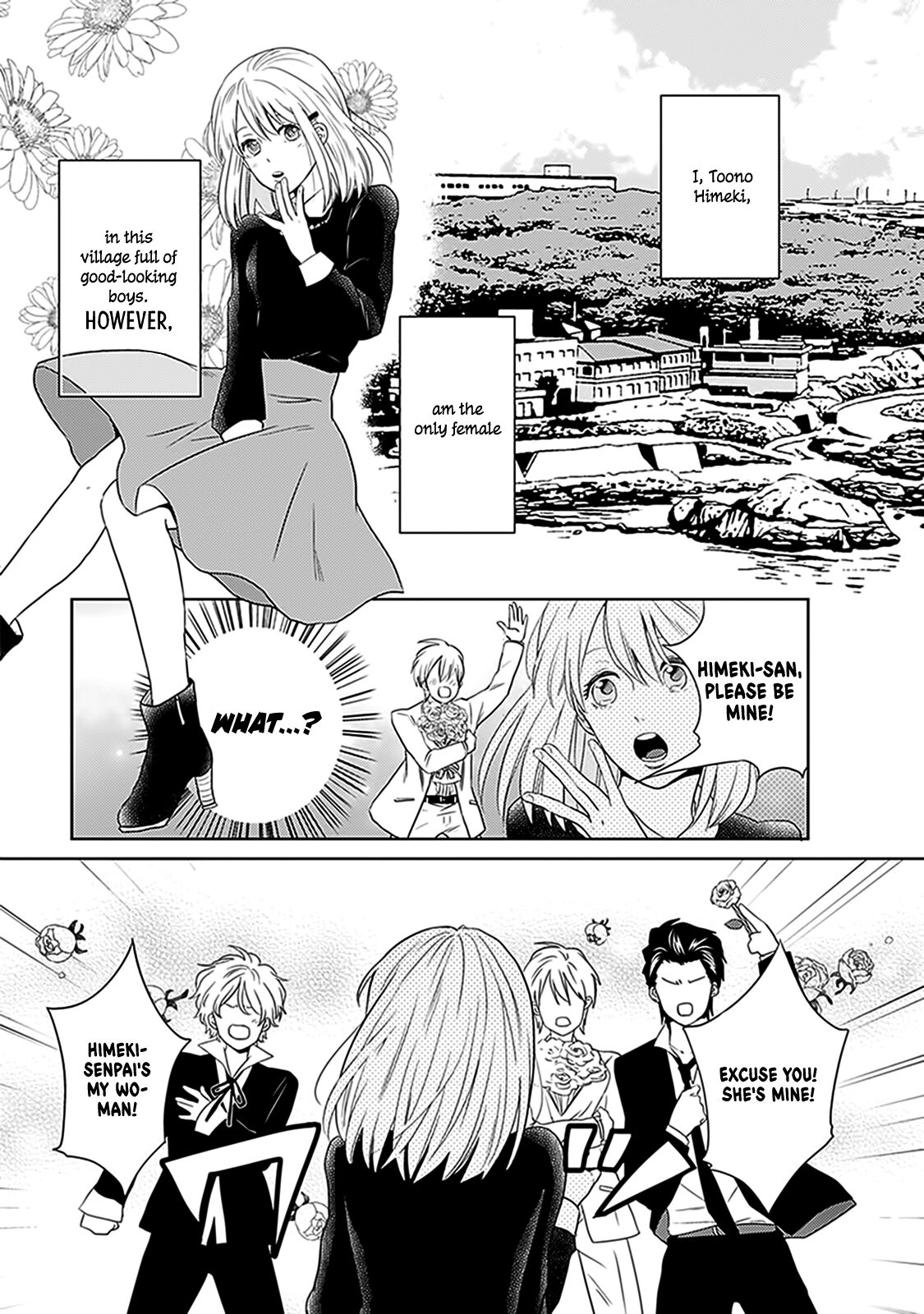 Renai Flag Zero Joshi no Meisou Chapter 3 - HolyManga.net