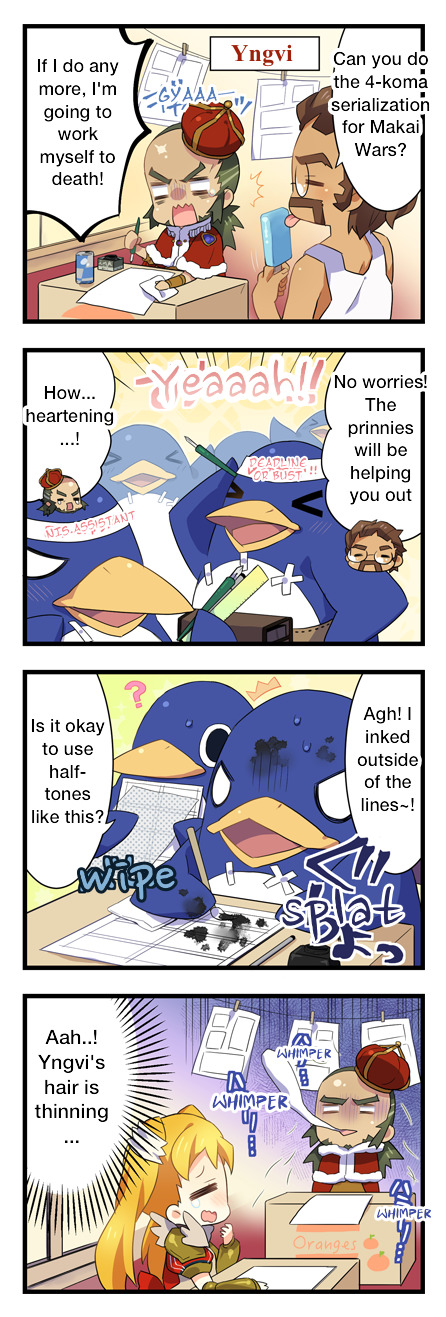 Makai Wars 4koma Begins Chapter 9 - HolyManga.net