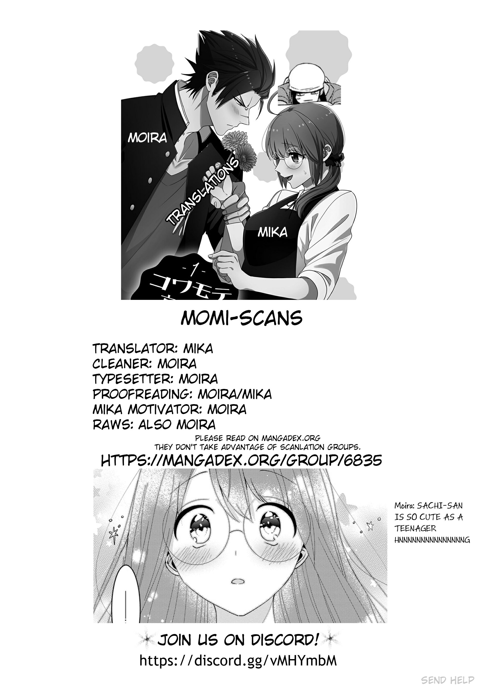 Kowamote Koukousei to Jimiko-san Chapter 5 - MyToon.net