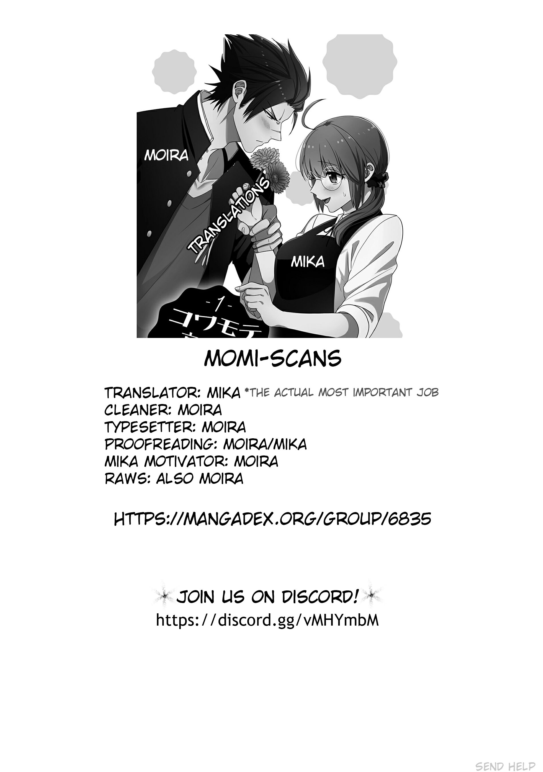 Kowamote Koukousei to Jimiko-san Chapter 1 - MyToon.net