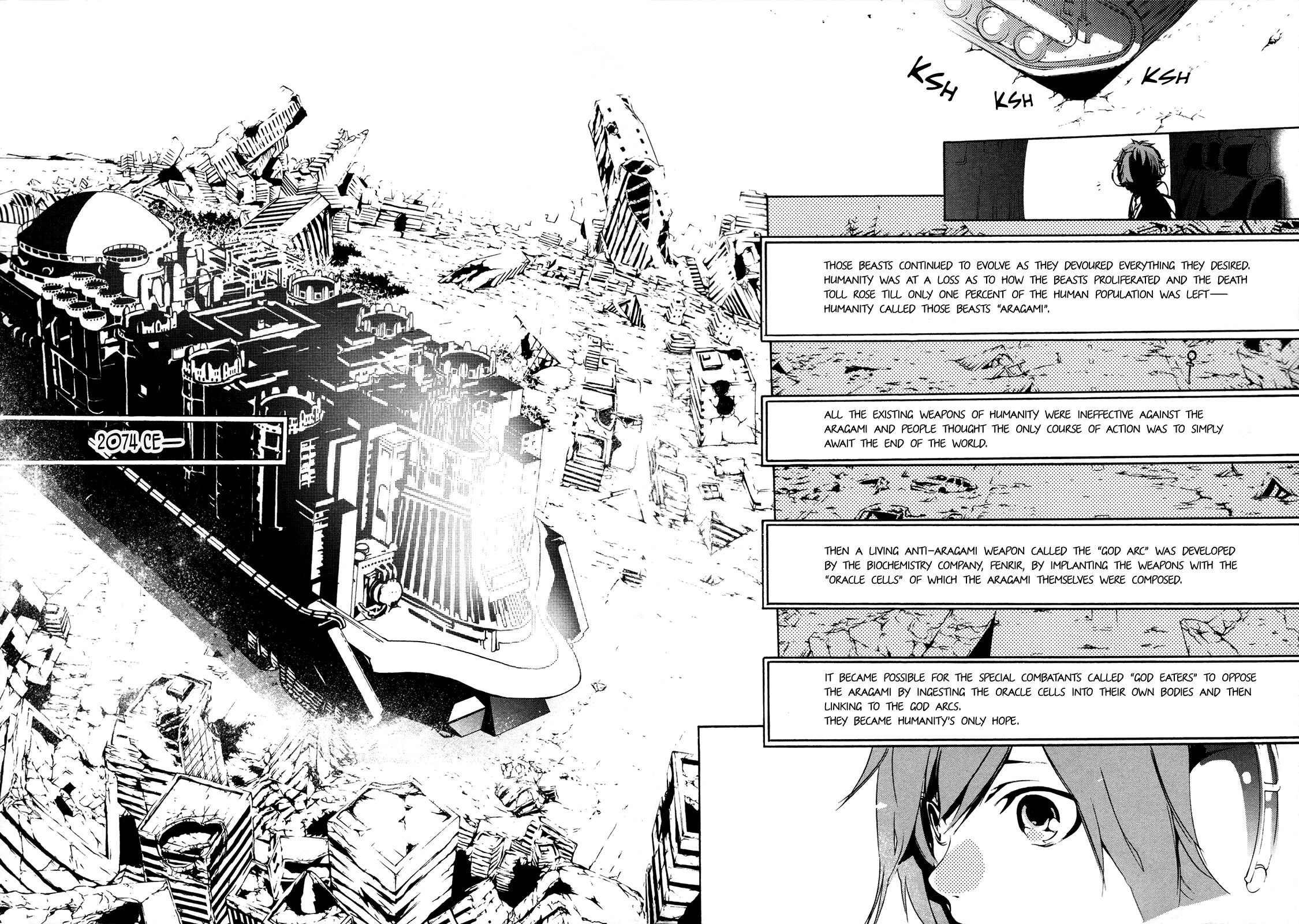 God Eater 2 Chapter 1 - ManhwaFull.net