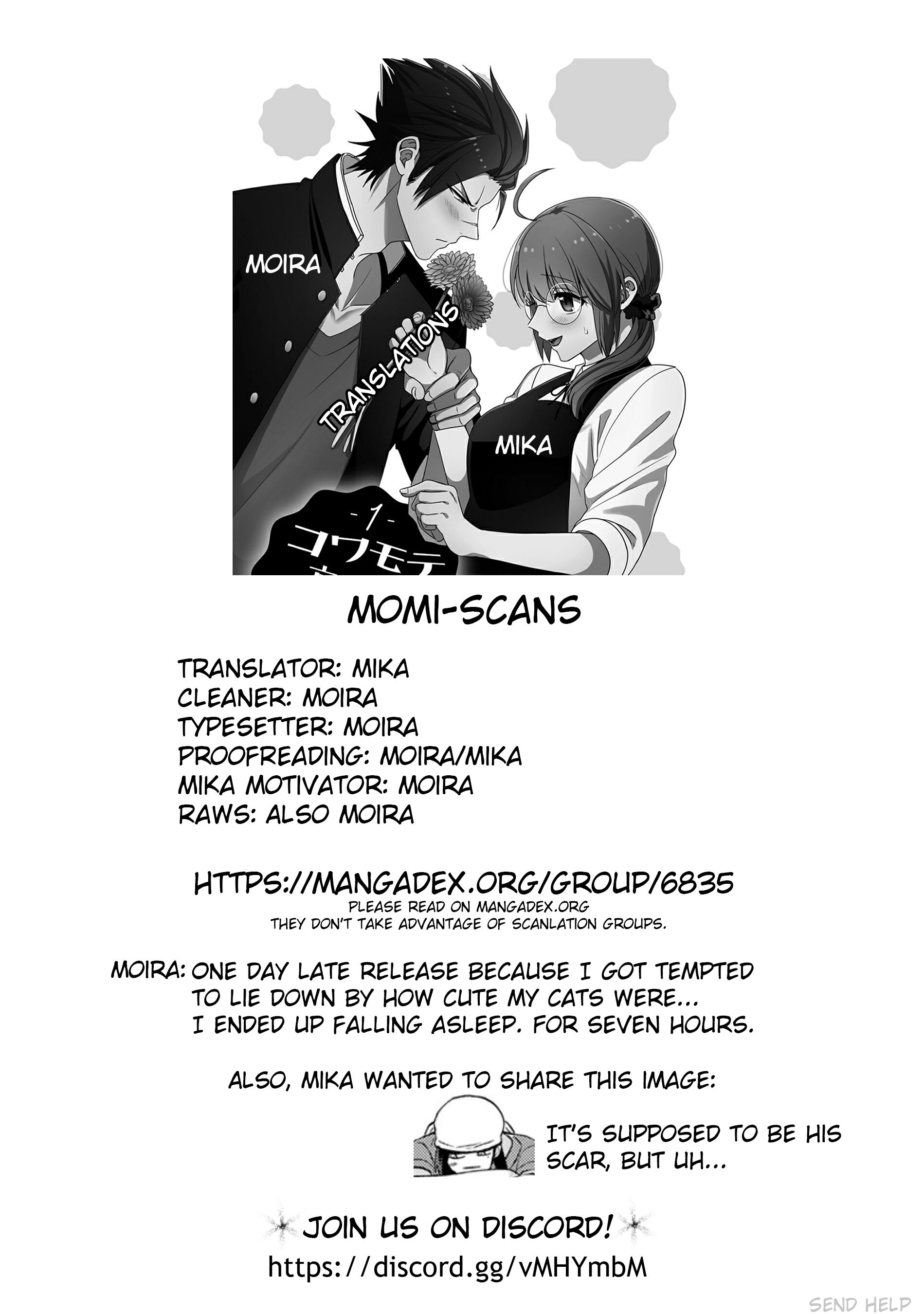 Kowamote Koukousei to Jimiko-san Chapter 3 - HolyManga.net