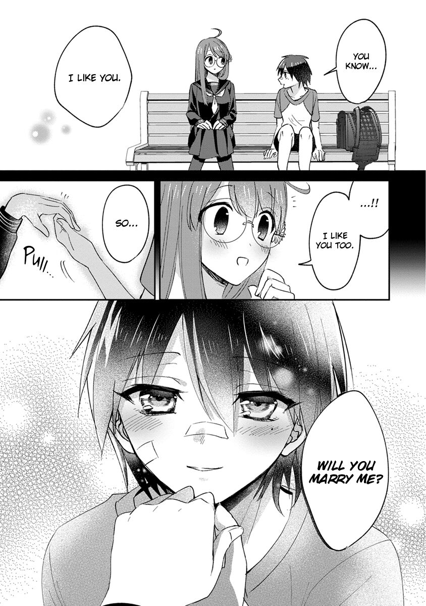 Kowamote Koukousei to Jimiko-san Chapter 10.5 - MyToon.net